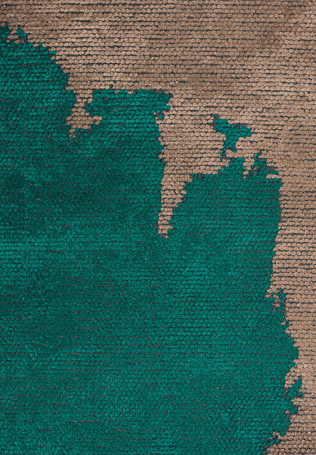 COAST DARK TURQUOISE - DARK BEIGE RUG - 5