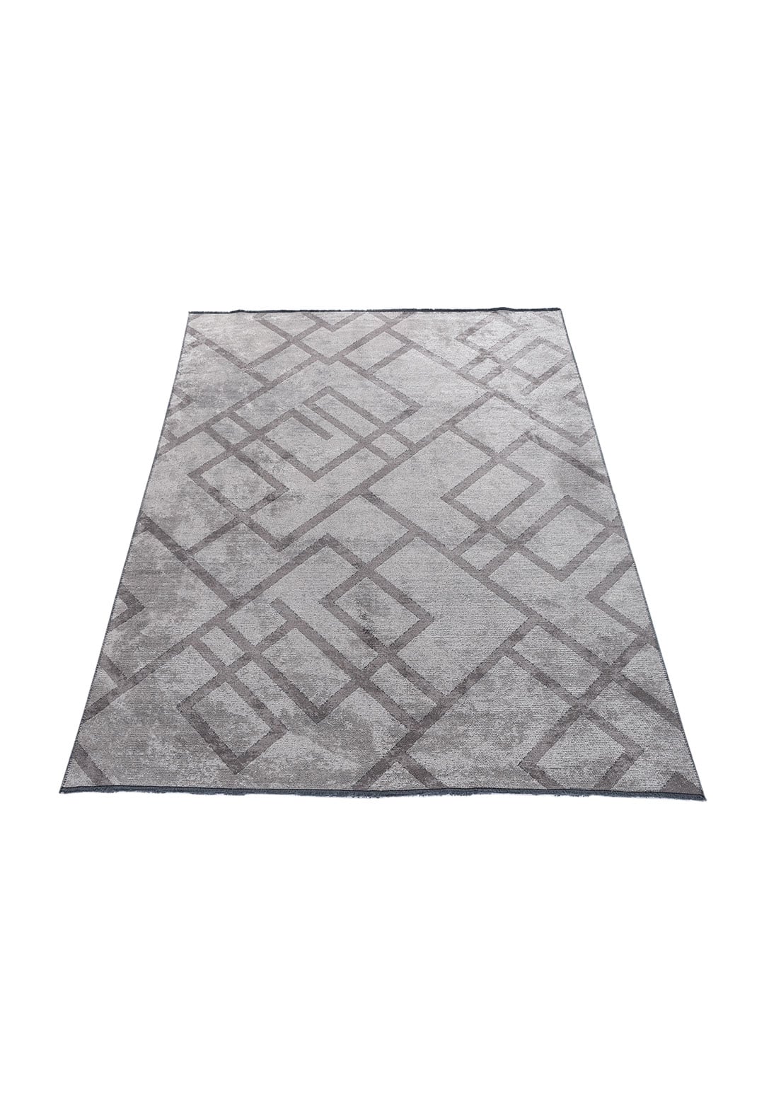 CHANNEL LIGHT GREY - DARK GREY RUG - 6