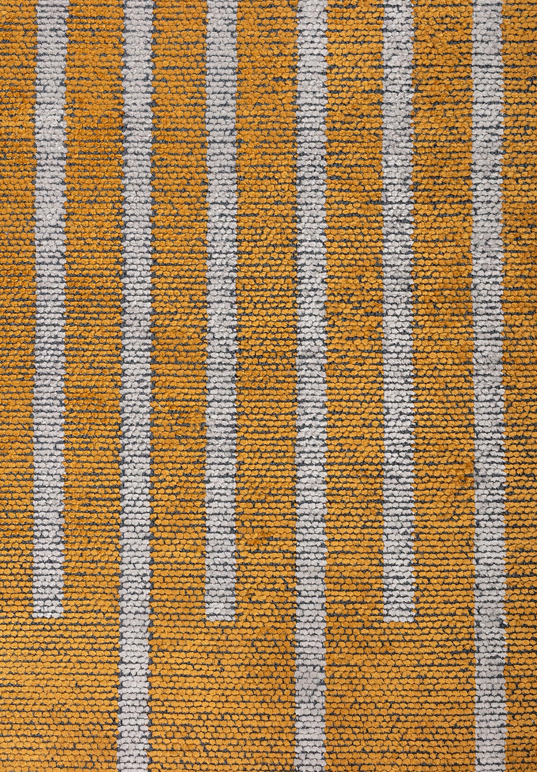 PLAID MUSTARD - LIGHT CREAM RUG - 5