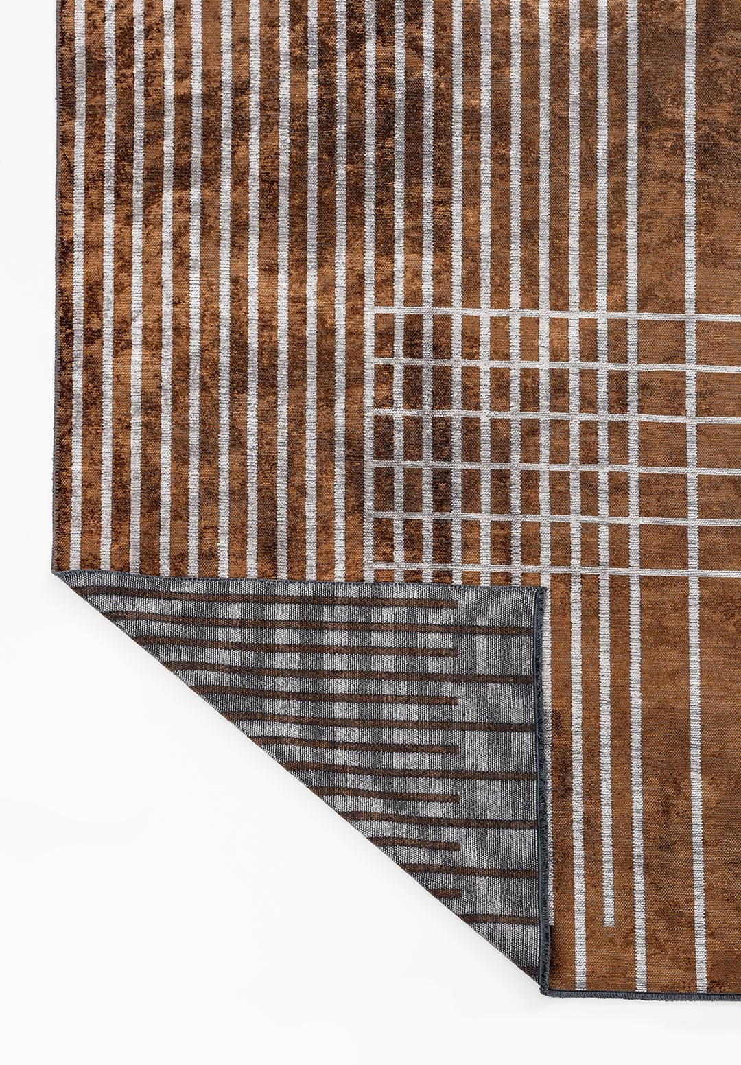 PLAID CACAO - LIGHT CREAM RUG - 3