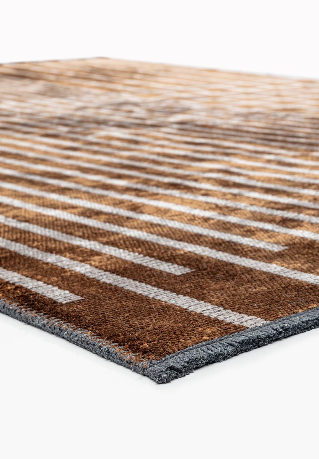 PLAID CACAO - LIGHT CREAM RUG - 4