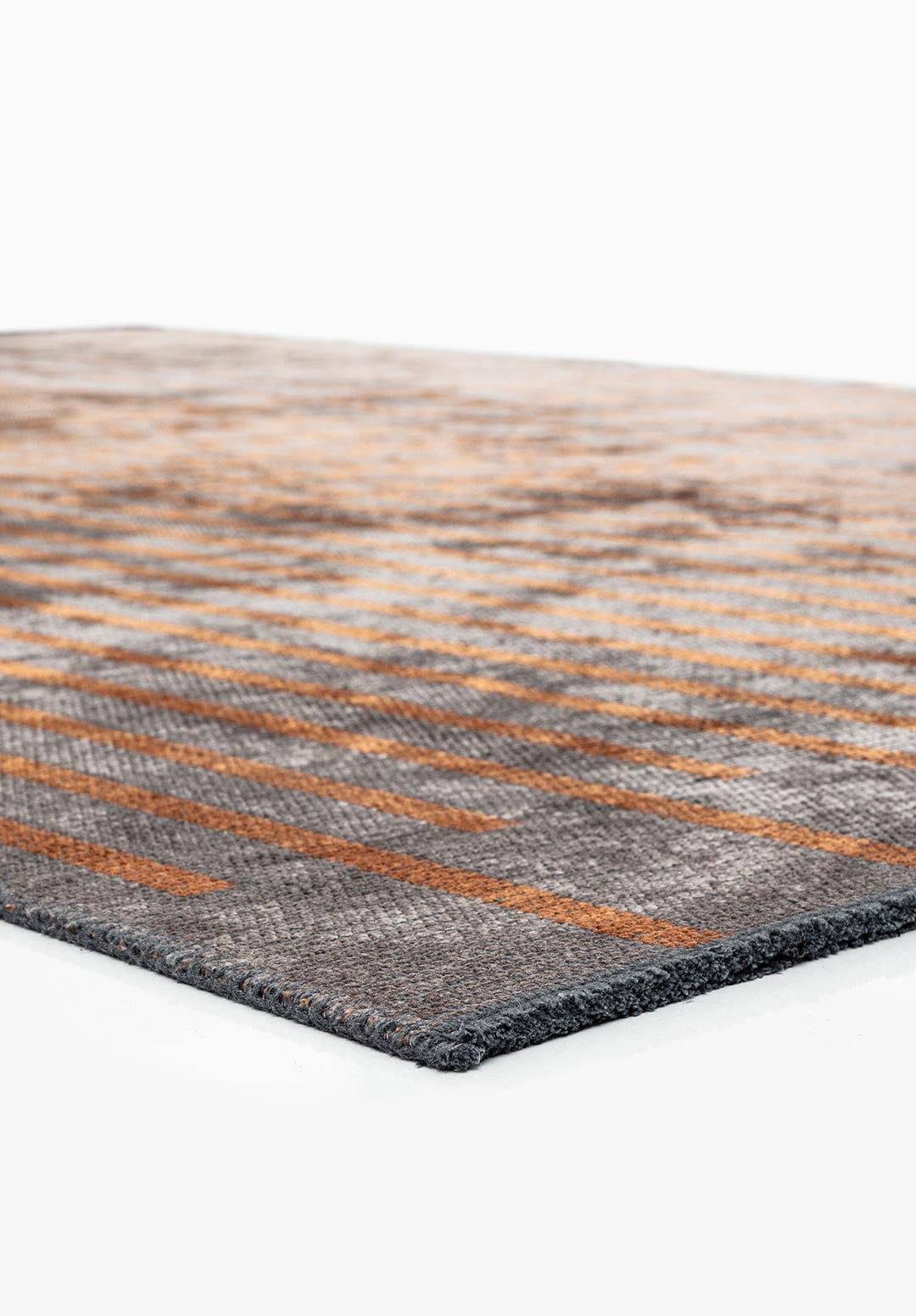 PLAID DARK GREY - TERRA RUG - 4
