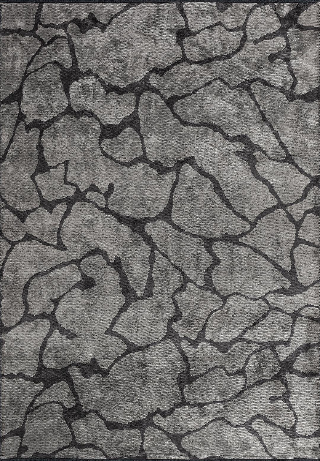 DAPHNE CHARCOAL - GREY RUG - 1