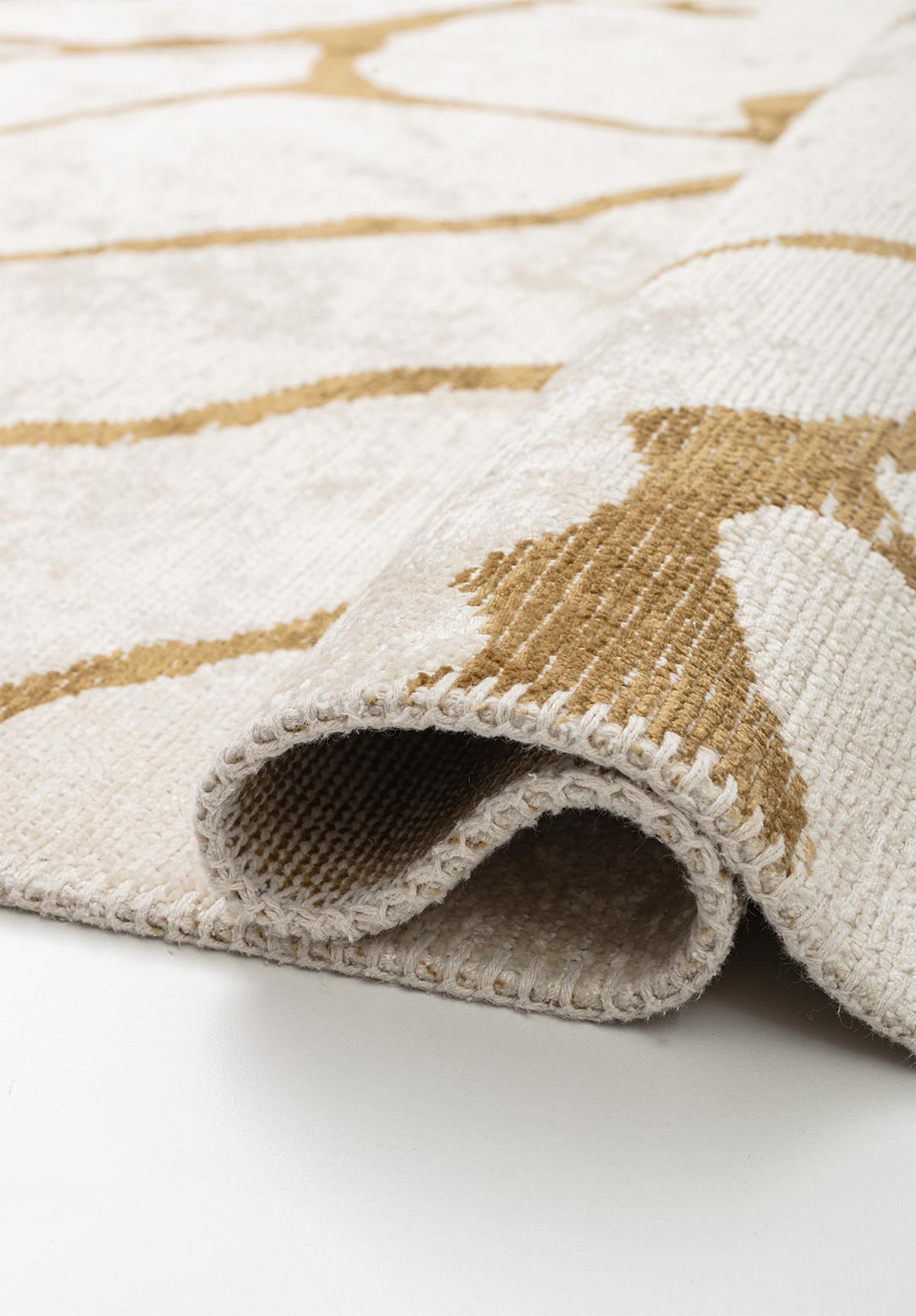 DAPHNE LIGHT BROWN - ECRU RUG - 2