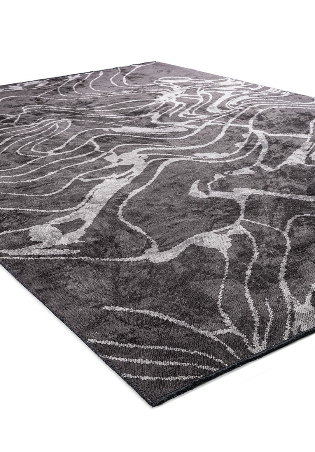 CLOVE LIGHT GREY - CHARCOAL RUG - 4