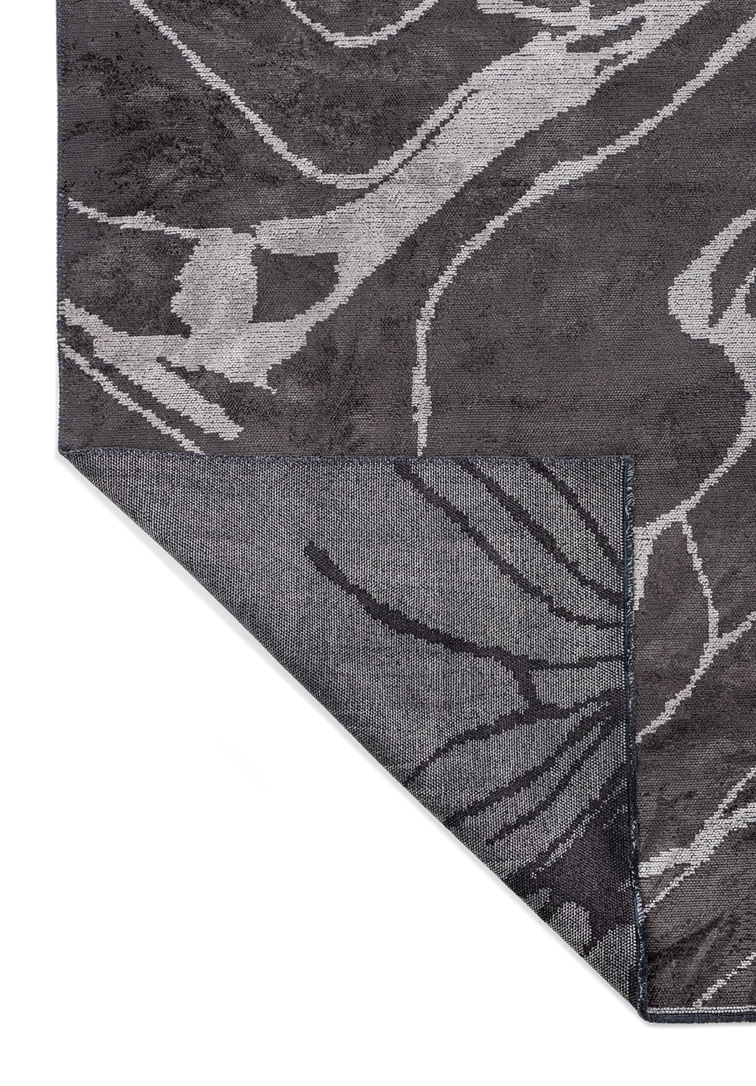 CLOVE LIGHT GREY - CHARCOAL RUG - 3