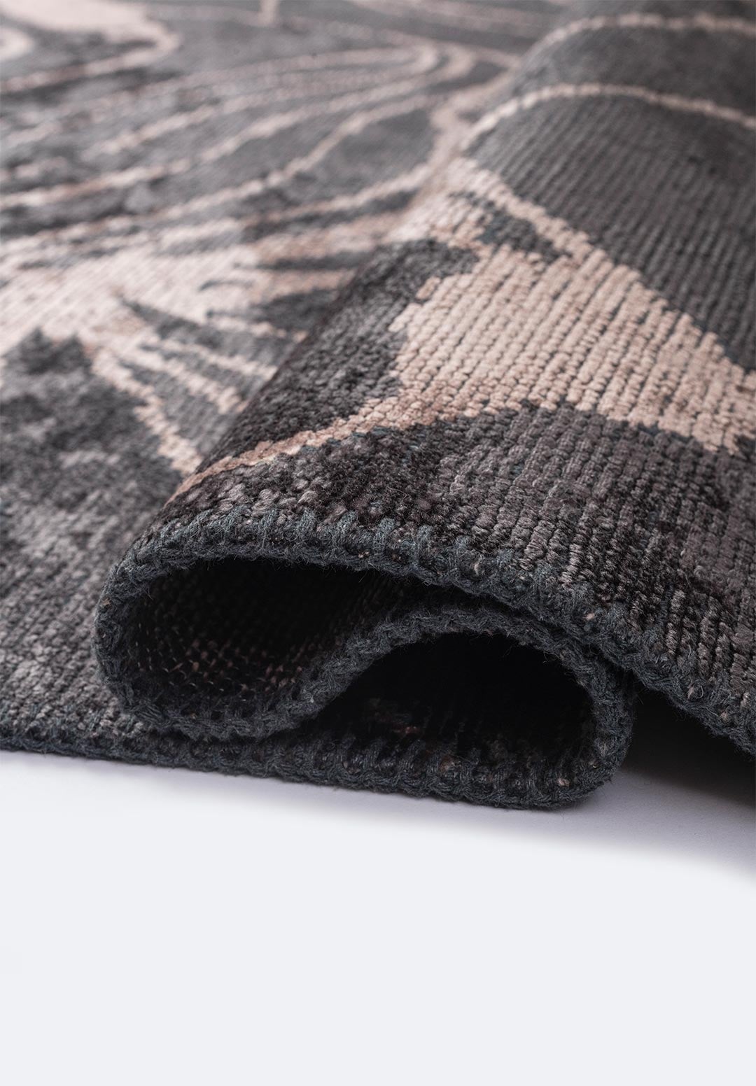 CLOVE COPPER - CHARCOAL RUG - 2