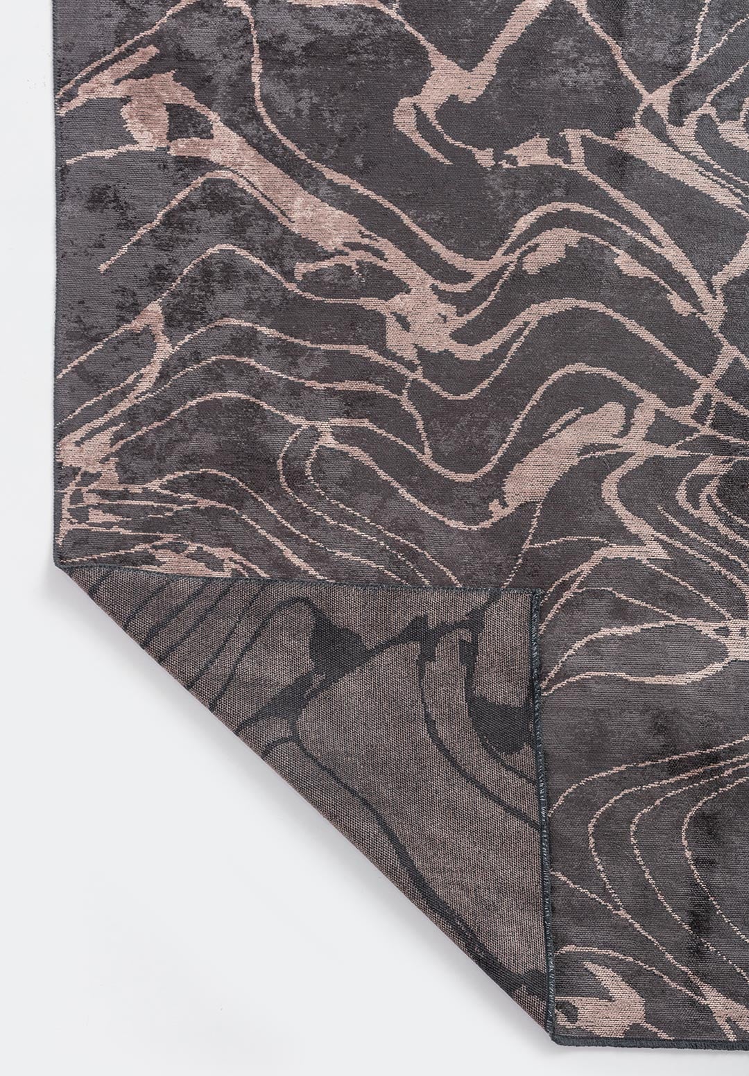 CLOVE COPPER - CHARCOAL RUG - 3
