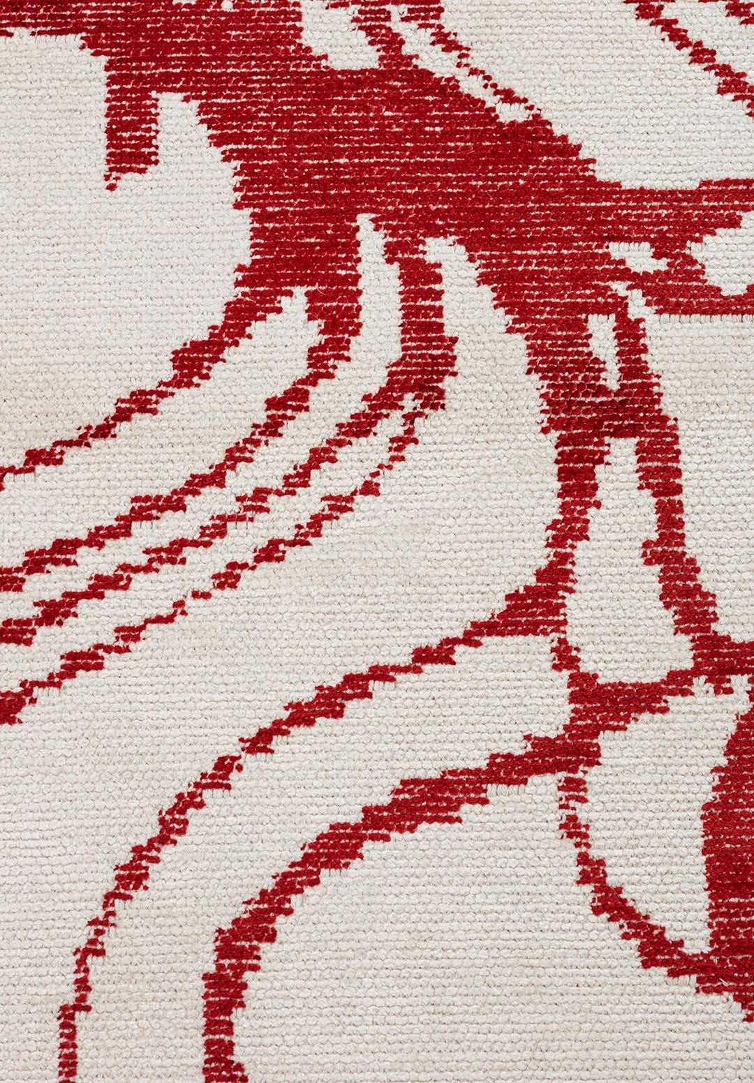 CLOVE RED - ECRU RUG - 5