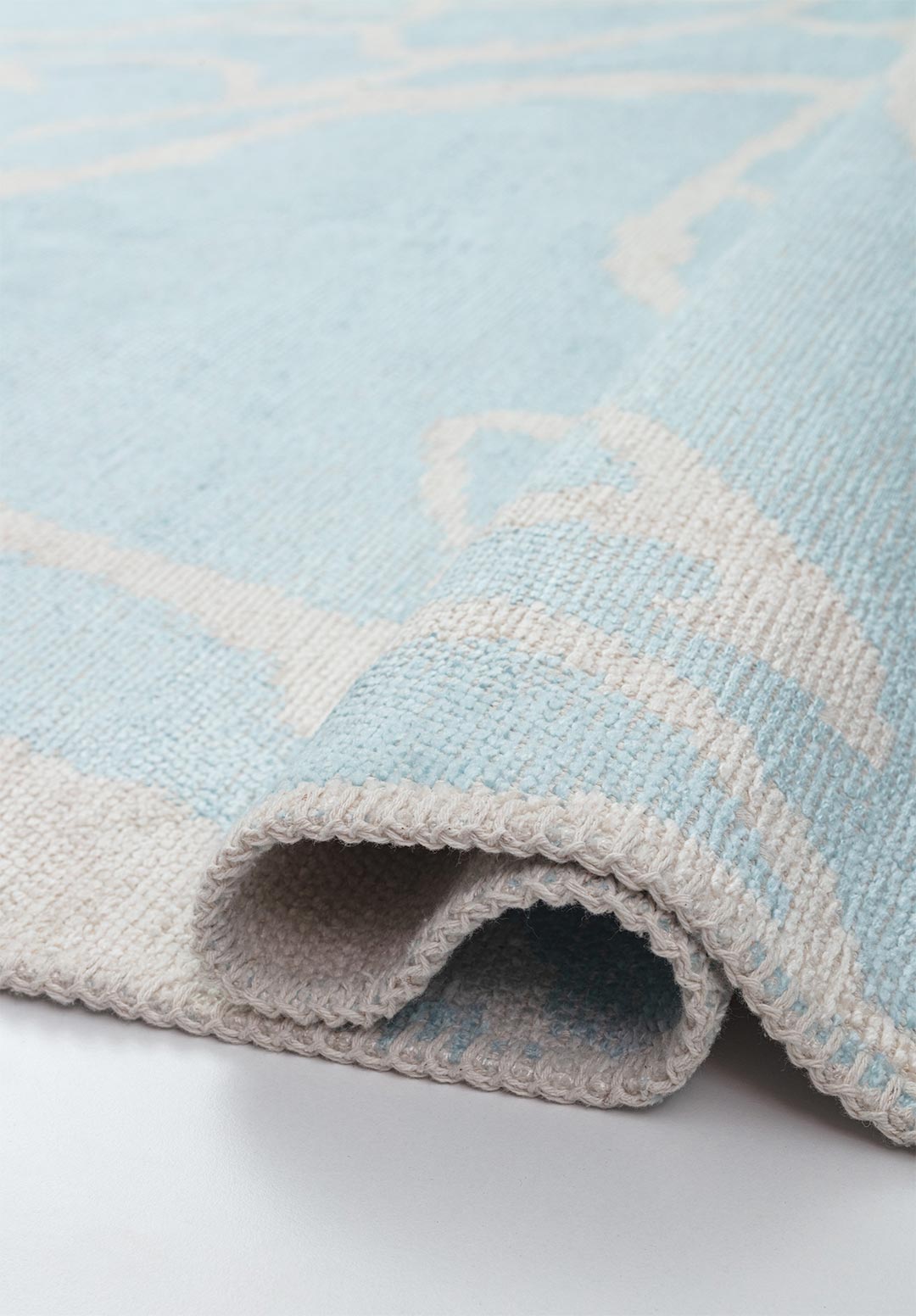 FLAW ECRU - ICE BLUE RUG - 2