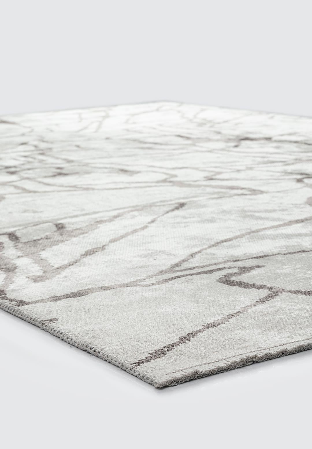 FLAW DARK GREY - ECRU RUG - 4