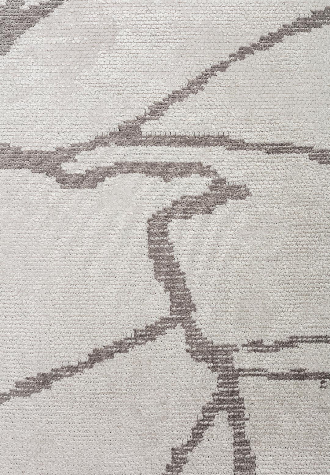 FLAW DARK GREY - ECRU RUG - 5