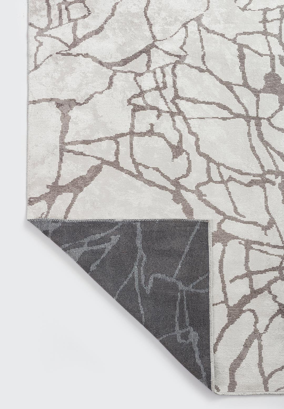 FLAW DARK GREY - ECRU RUG - 3
