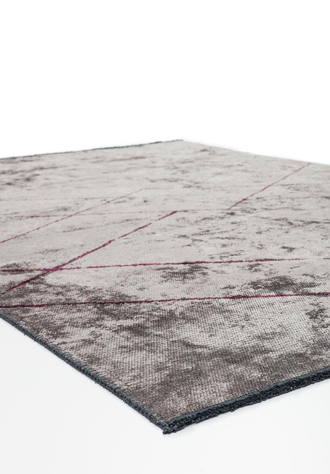 SPIDER DARK DAMSON - DARK GREY RUG - 4