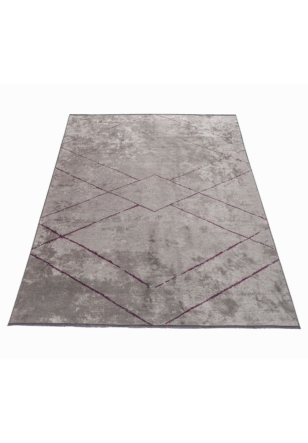 SPIDER DARK DAMSON - DARK GREY RUG - 6