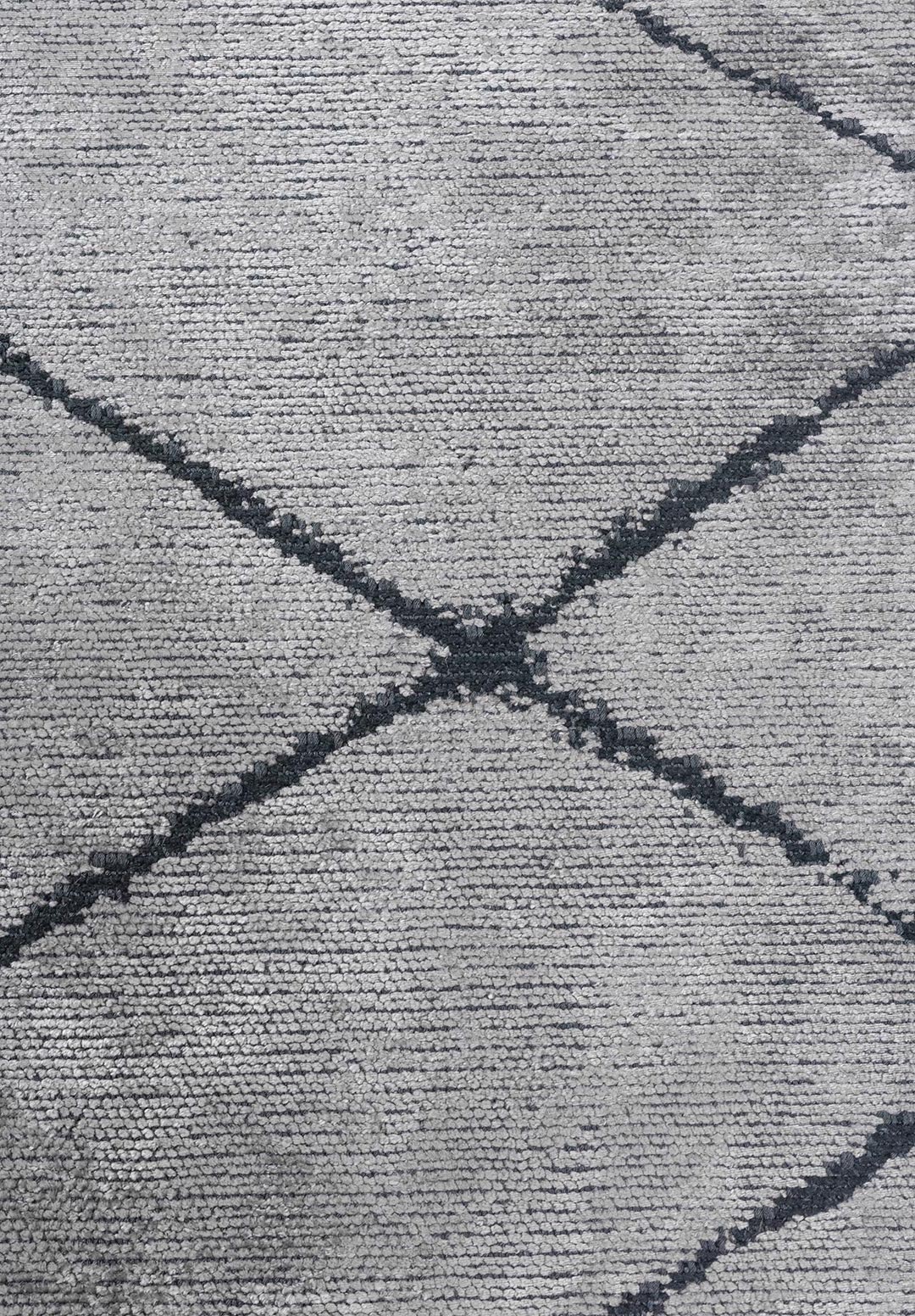 SPIDER MATTE BLACK - LIGHT GREY RUG - 5