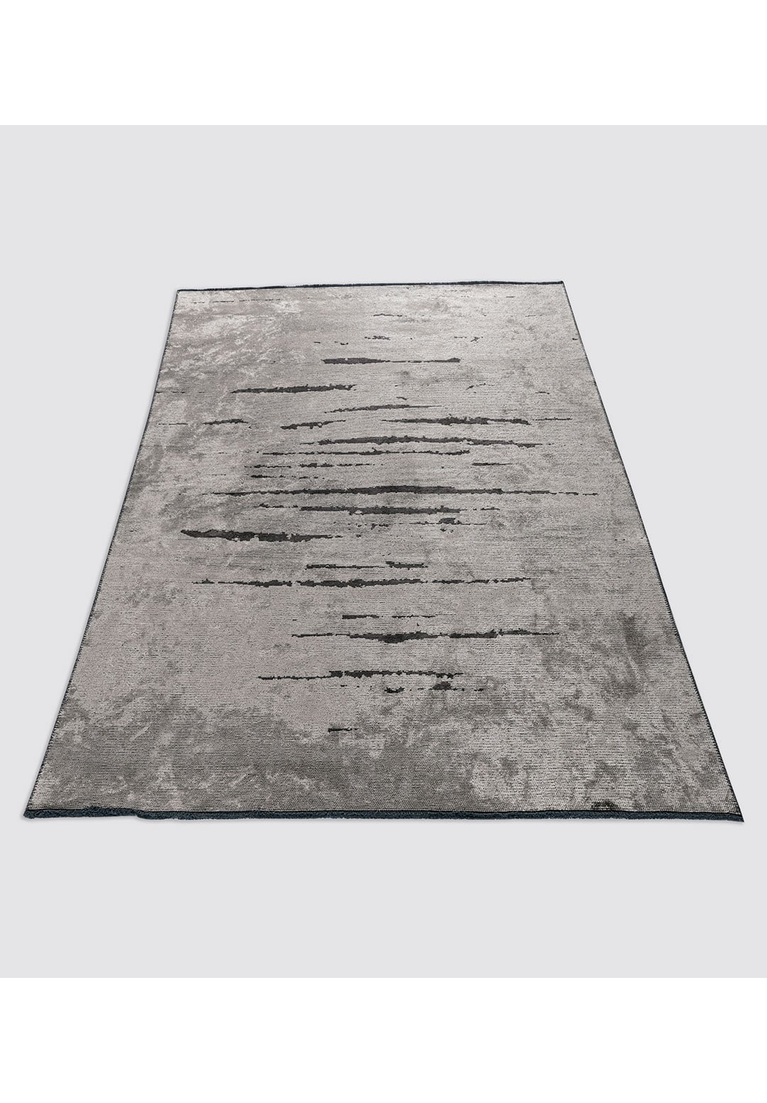 SPLIT CHARCOAL - CREAM RUG - 6