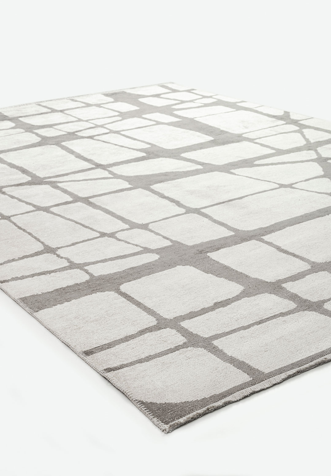 WEB GREY - ECRU RUG - 4