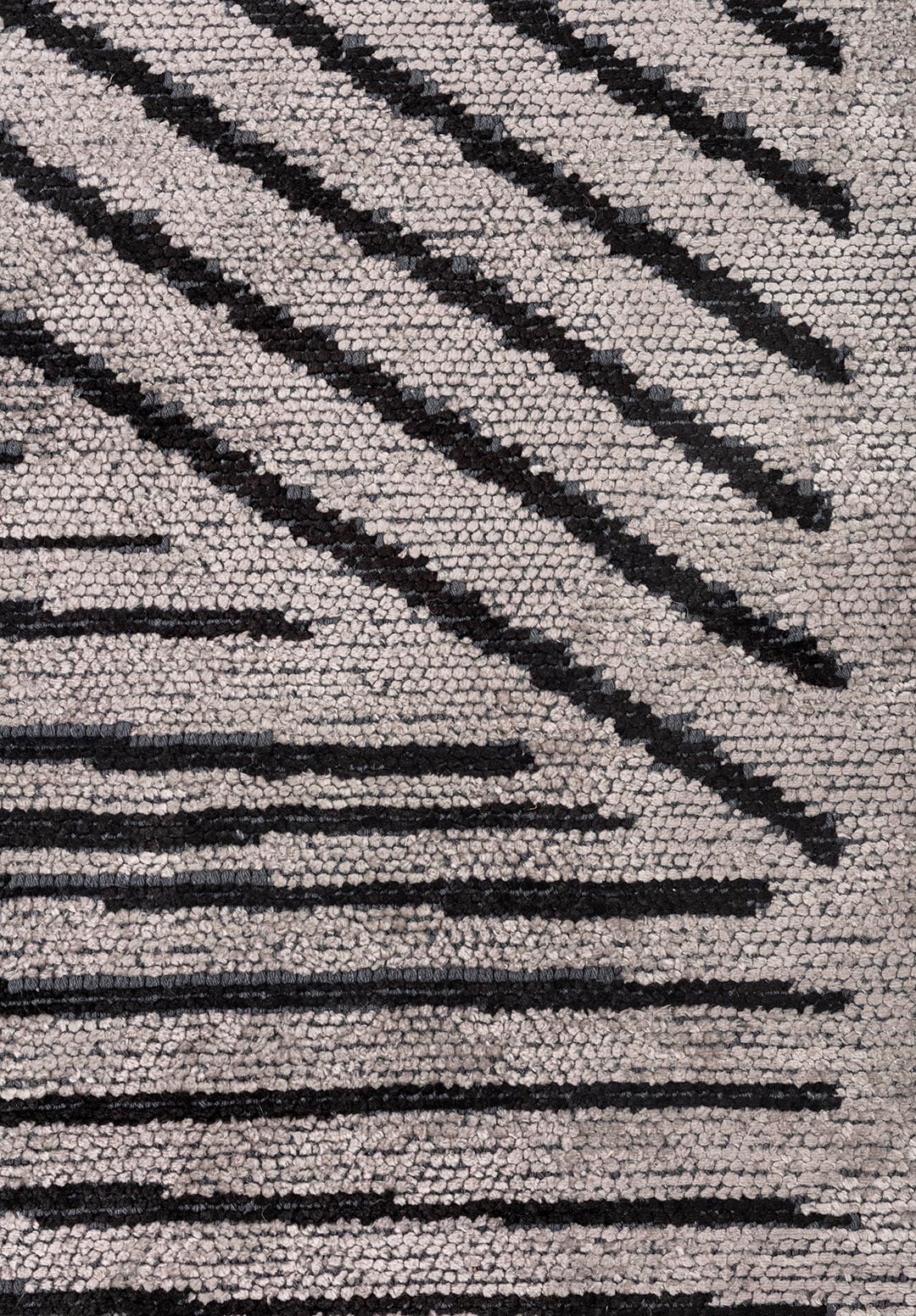 FIELD BLACK - LIGHT GREY RUG - 5