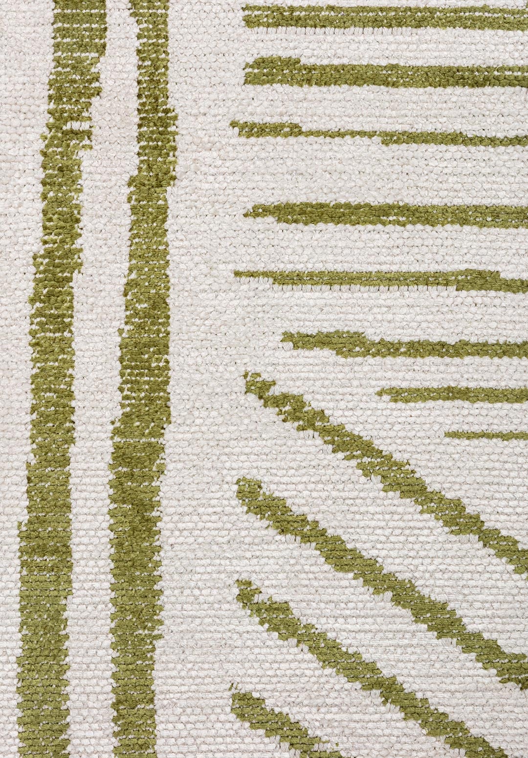 FIELD GREEN - ECRU RUG - 5