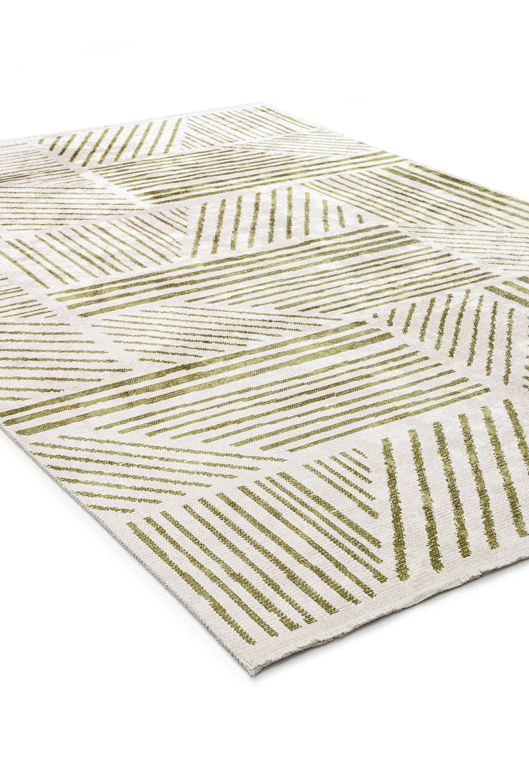 FIELD GREEN - ECRU RUG - 4