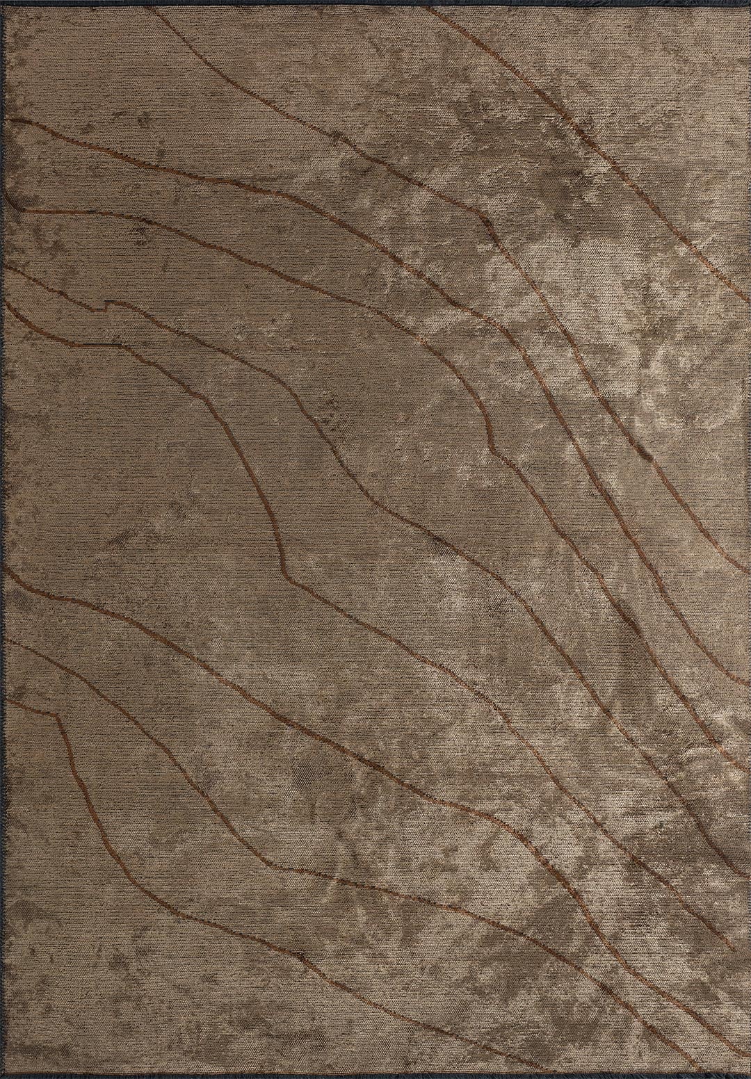 CURVE LIGHT BROWN - CACAO RUG - 1