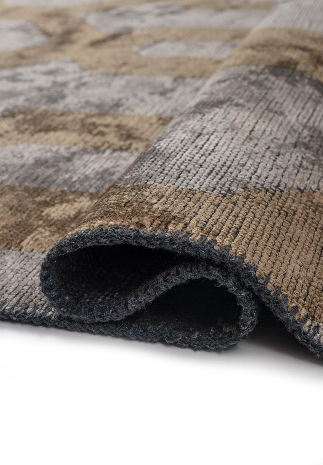 CHAIN LIGHT BROWN - BEIGE RUG - 2