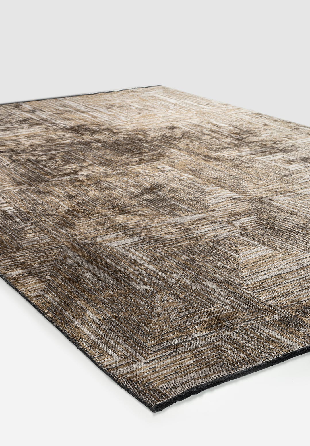 SICILY LIGHT BROWN - CREAM RUG - 4