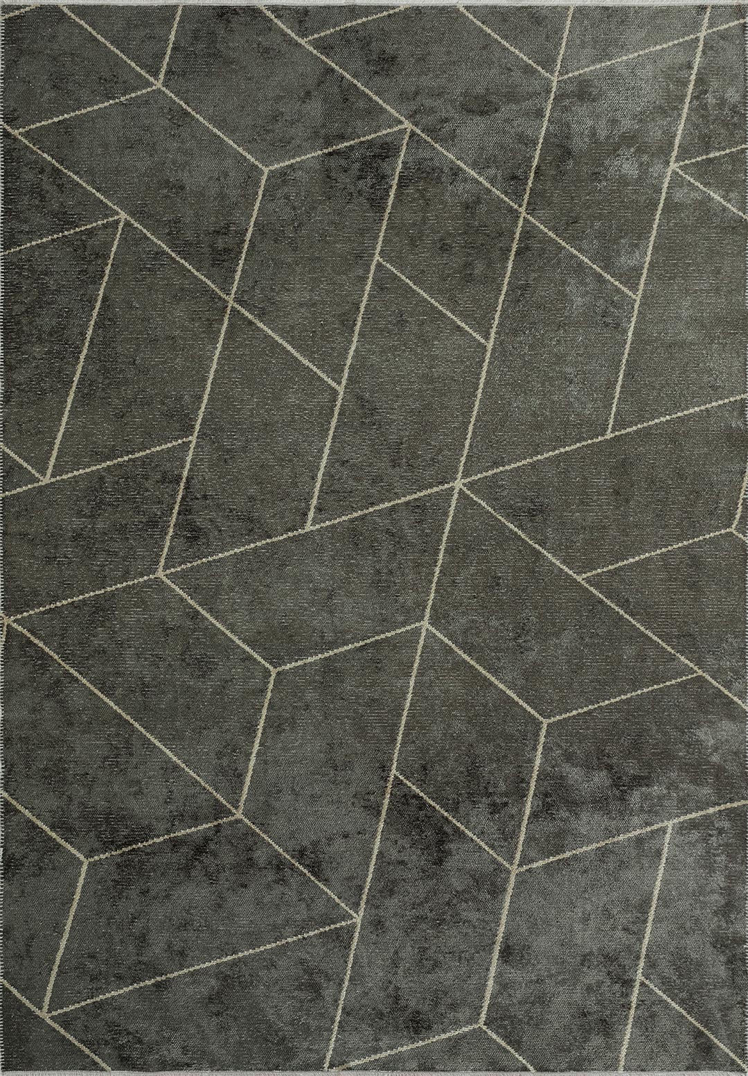 STONE BEIGE - ANTHRACITE RUG - 1