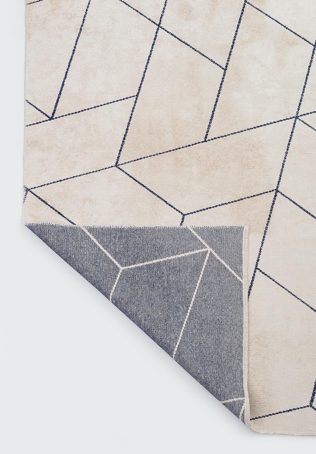 STONE DARK NAVY - ECRU RUG - 3