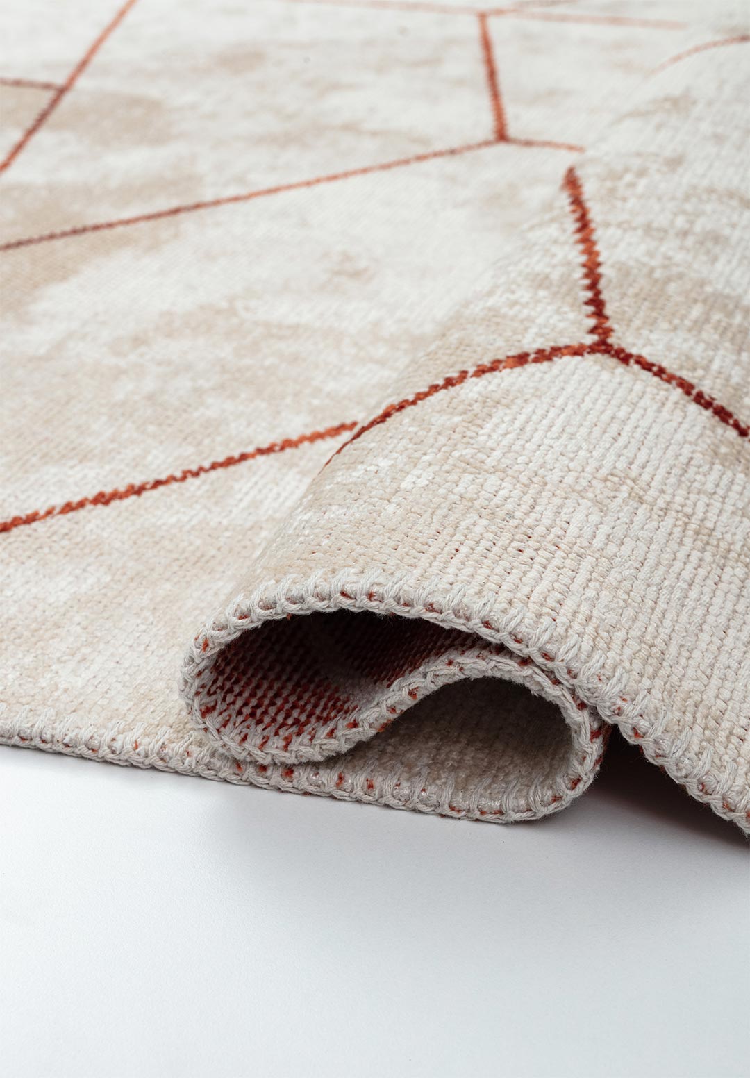 STONE RUST - ECRU RUG - 2