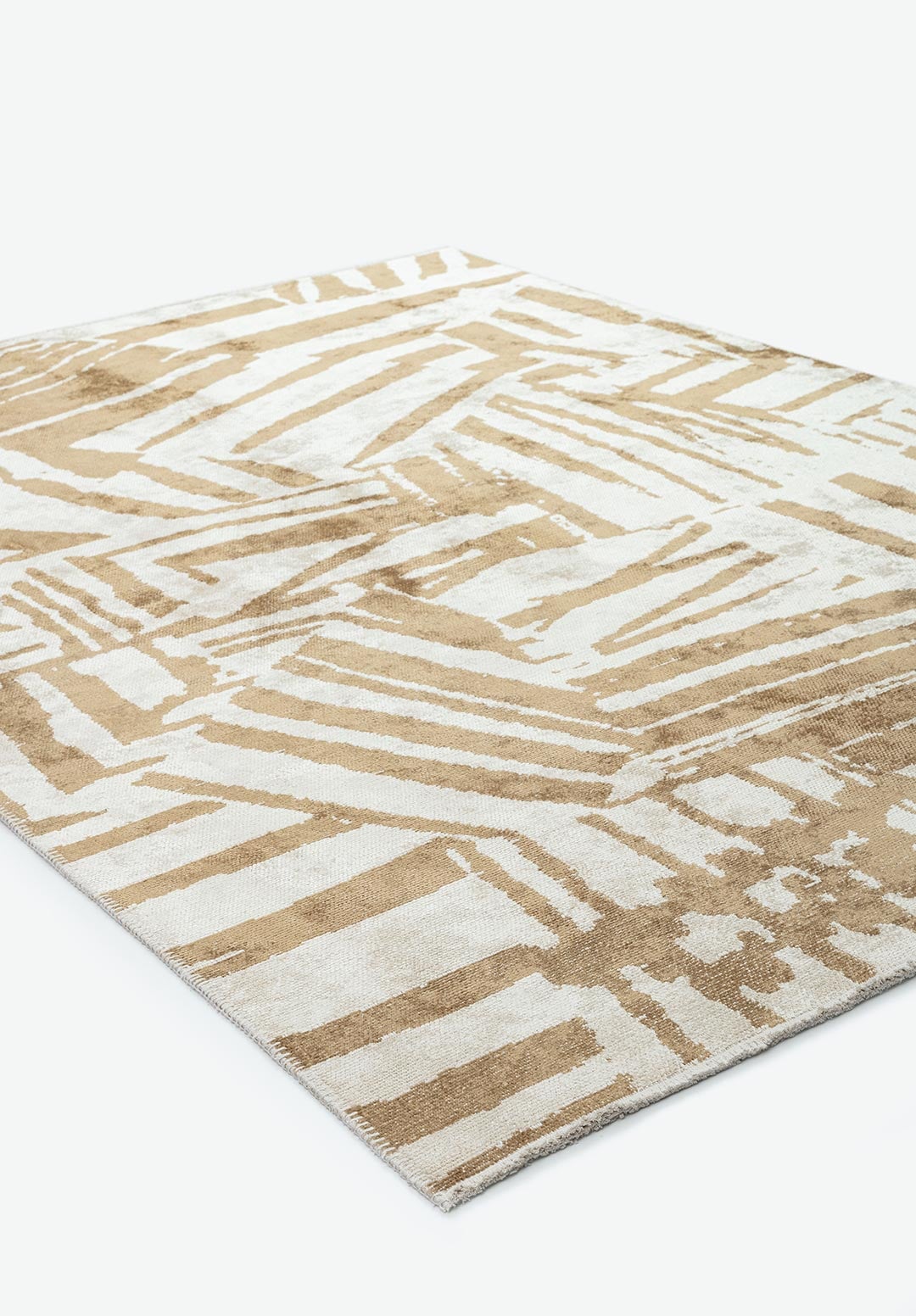 GRAFFITI DARK BEIGE - ECRU RUG - 4