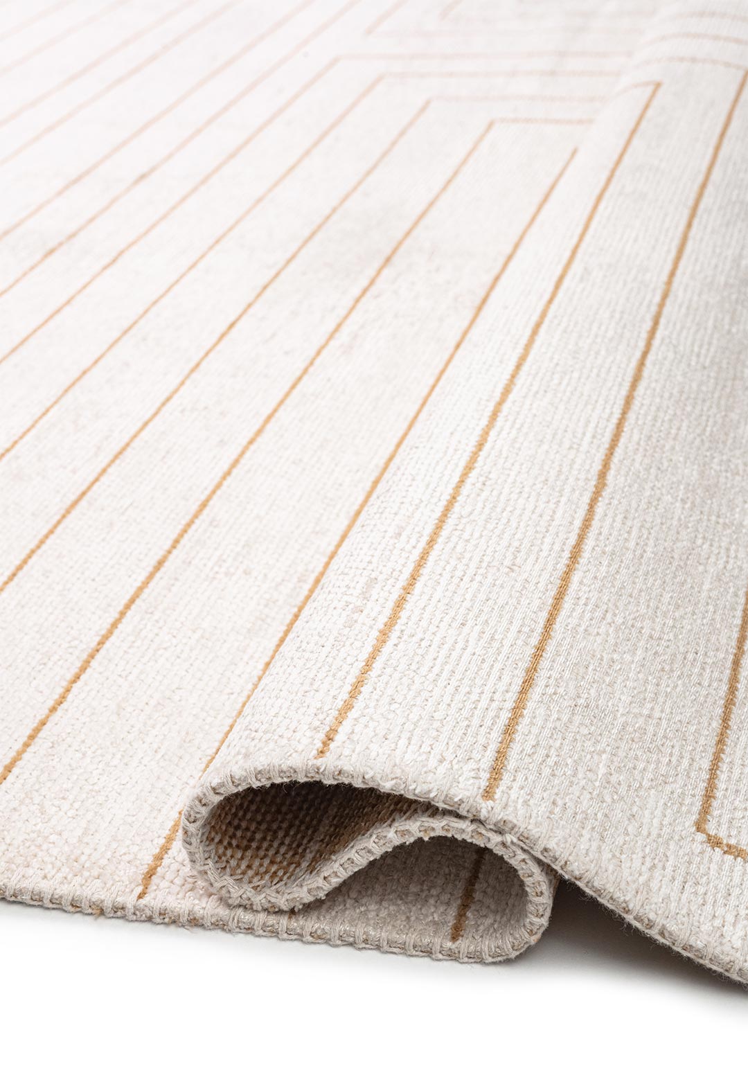 MAZE LIGHT BROWN - ECRU RUG - 2
