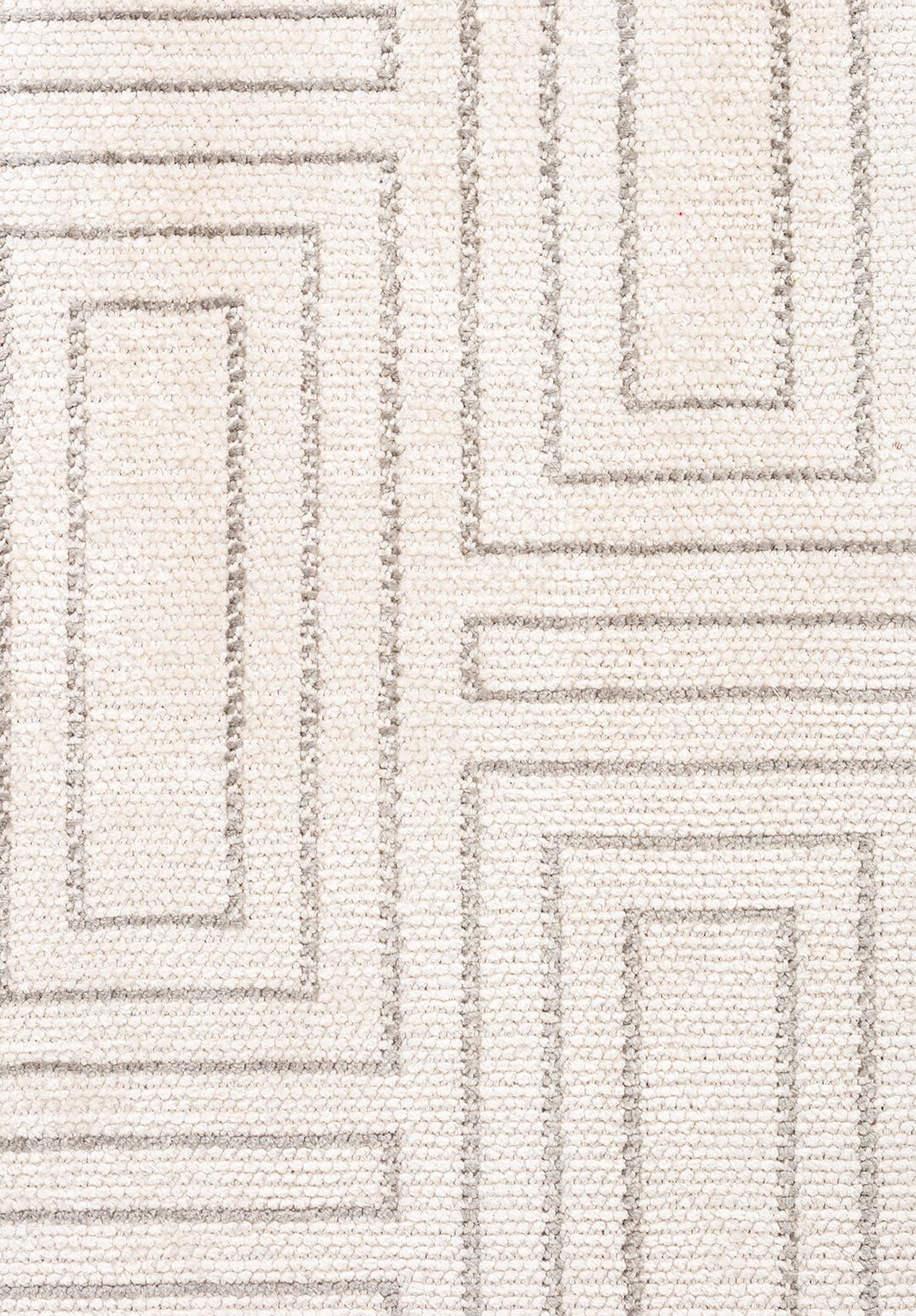 BRICK GREY - ECRU RUG - 5