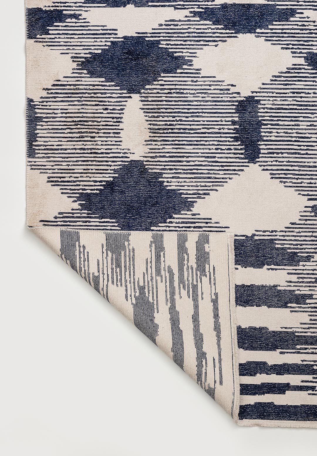 HUB DARK NAVY - ECRU RUG - 3