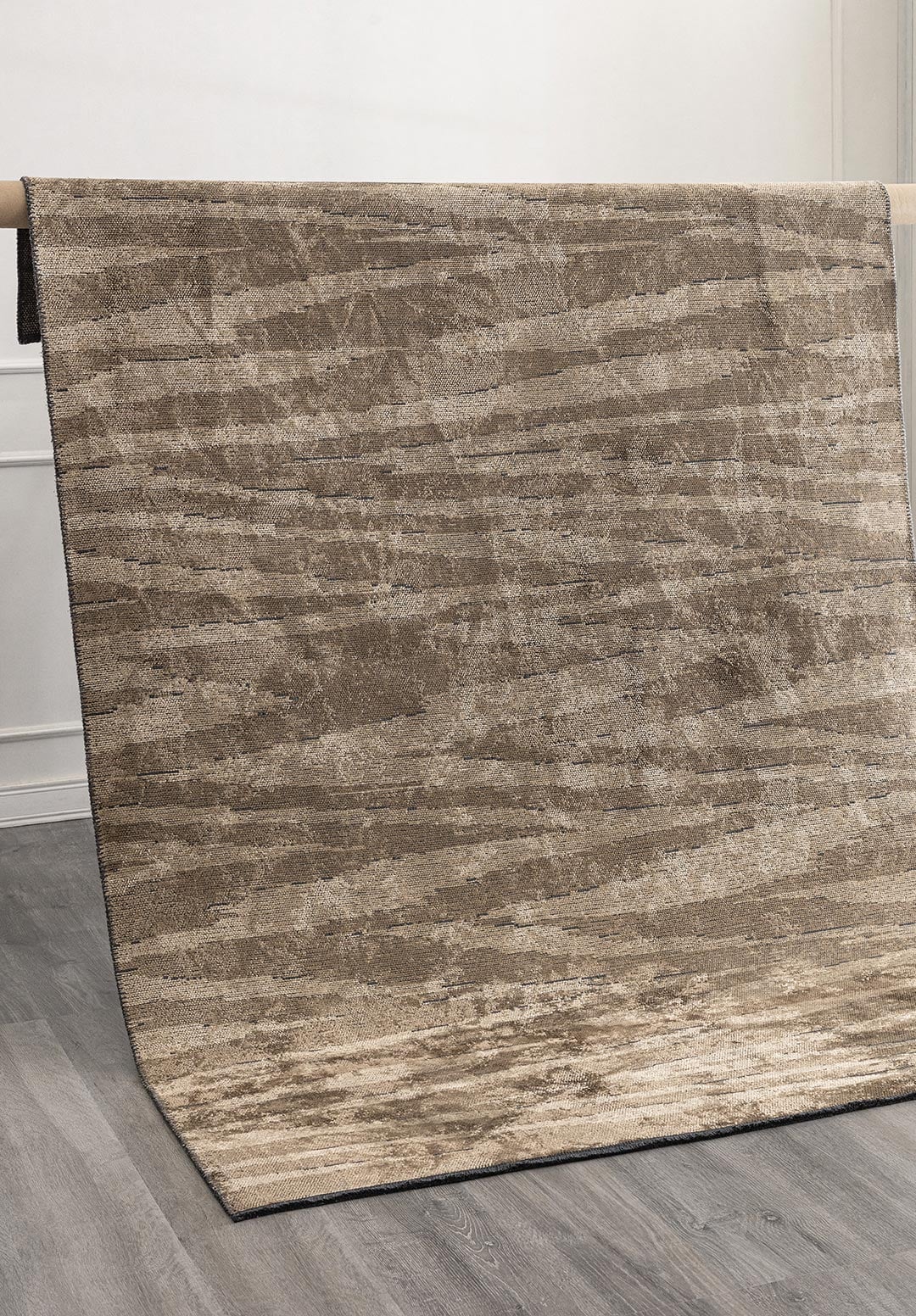 ZEBRA MINK - DARK BEIGE RUG - 6