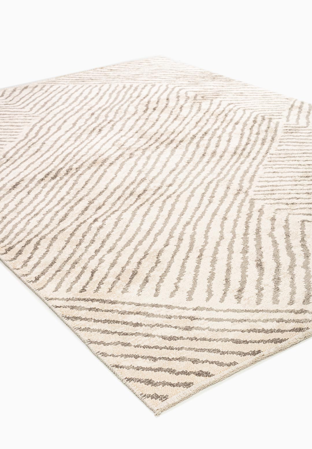 VALLEY GREY - ECRU RUG - 4