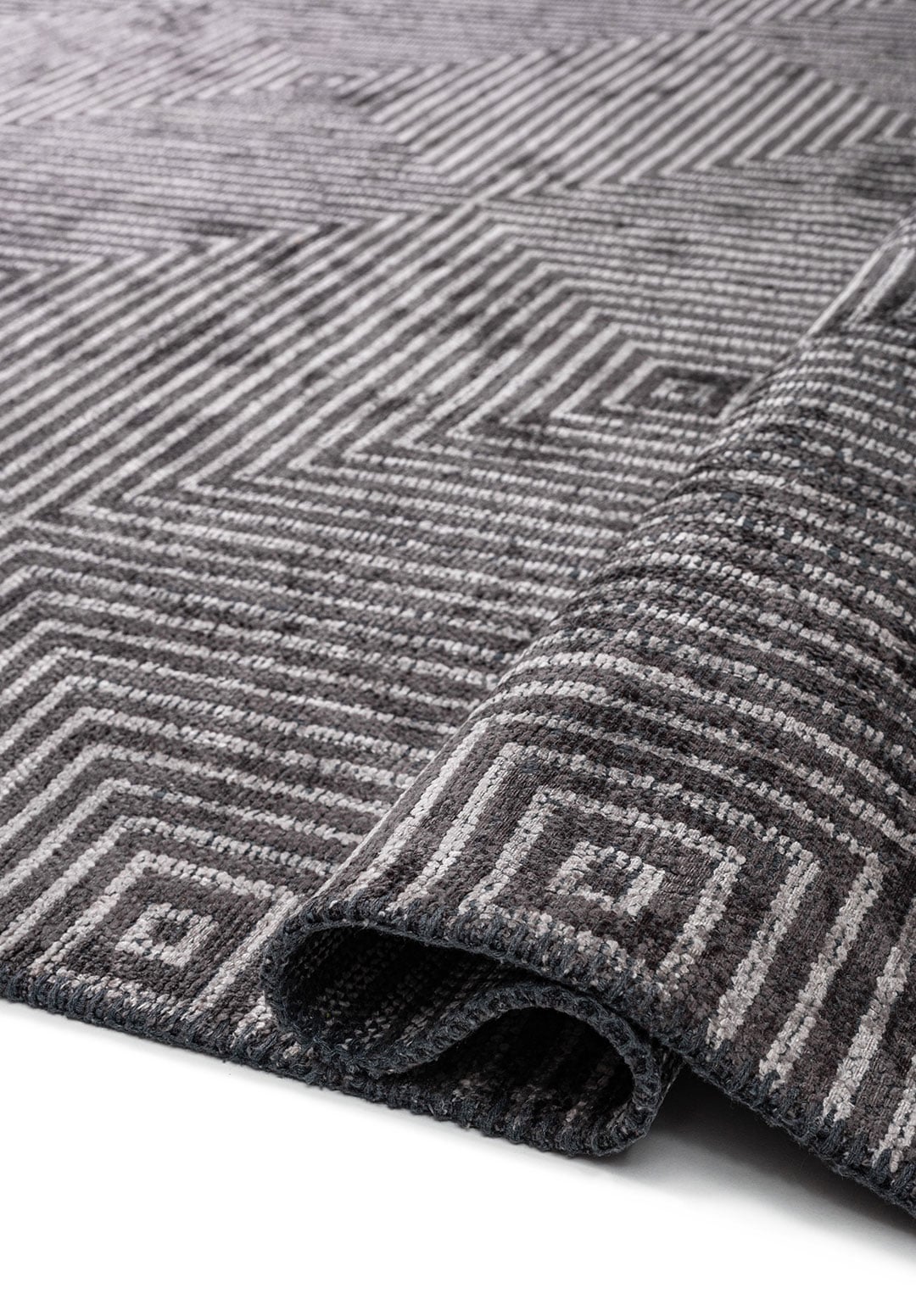 COSMOS LIGHT GREY - CHARCOAL RUG - 2