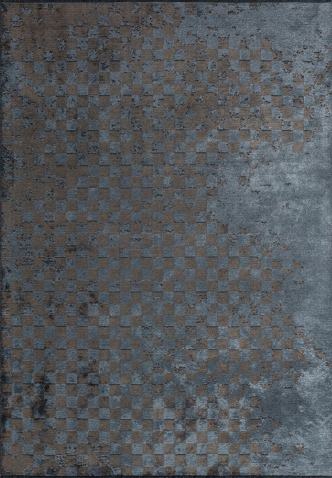 CRUST DARK BEIGE - BLUE RUG - 1