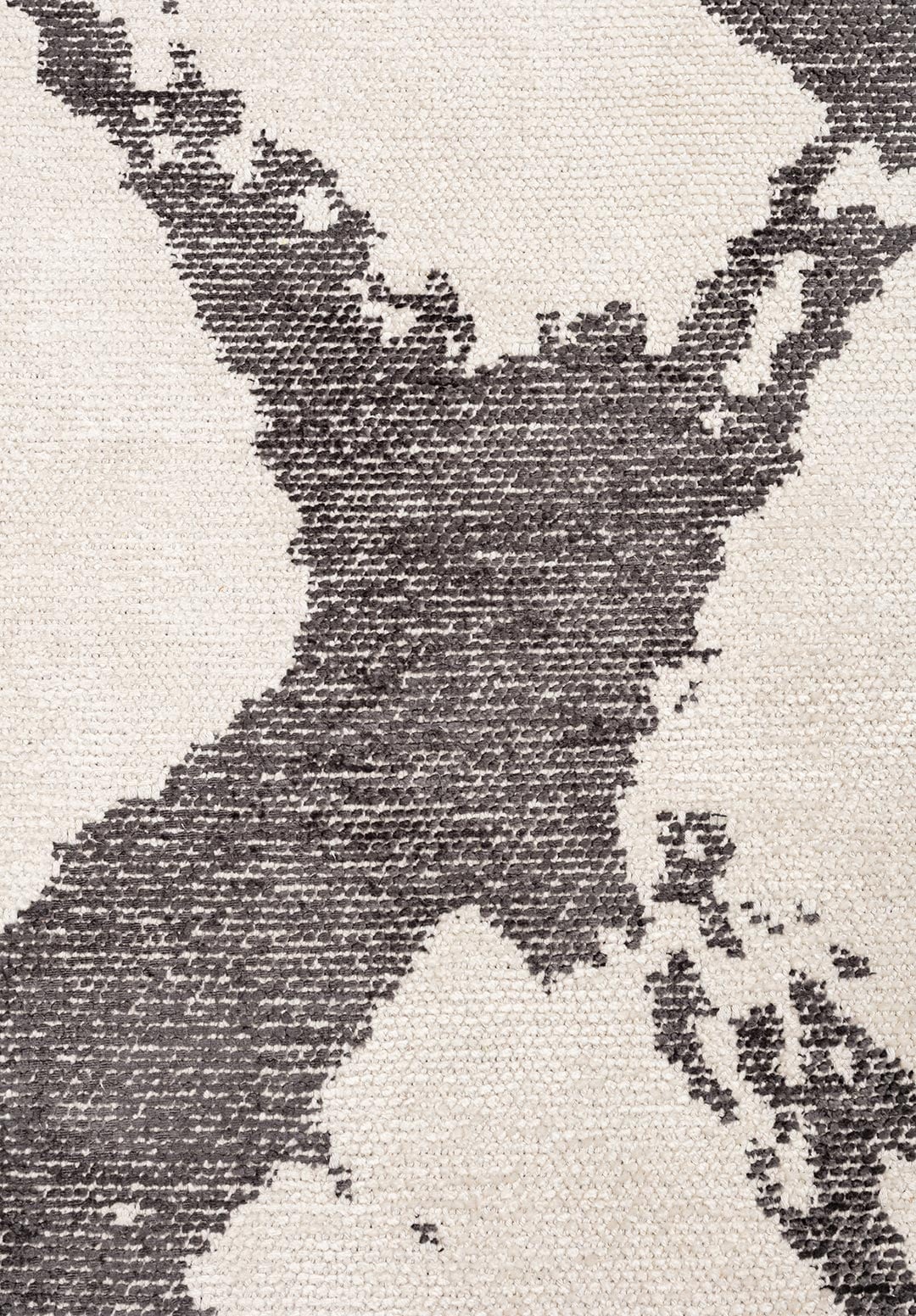 BRANCH CHARCOAL - ECRU RUG - 5