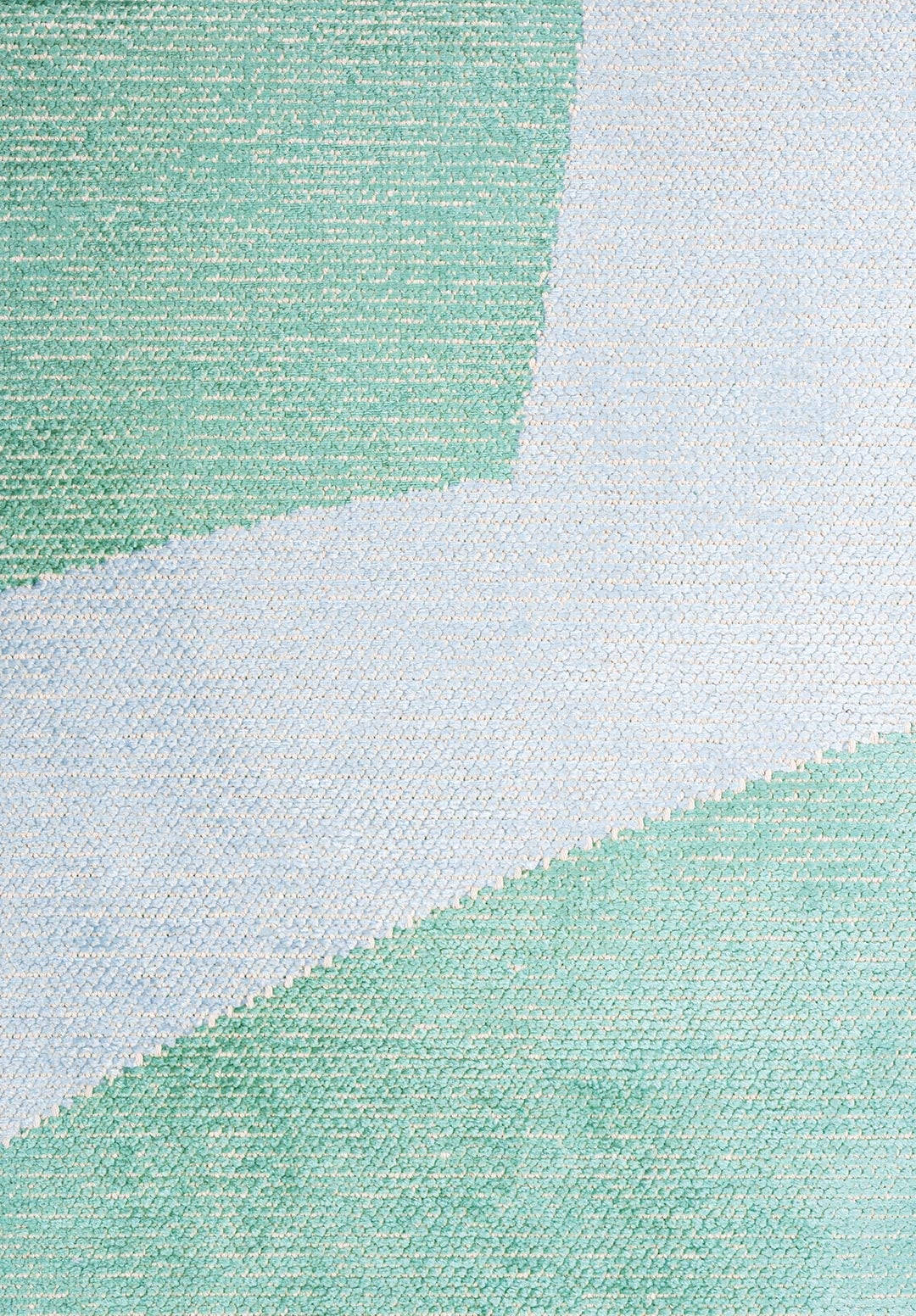 SKEW RIVER GREEN - ICE BLUE RUG - 5