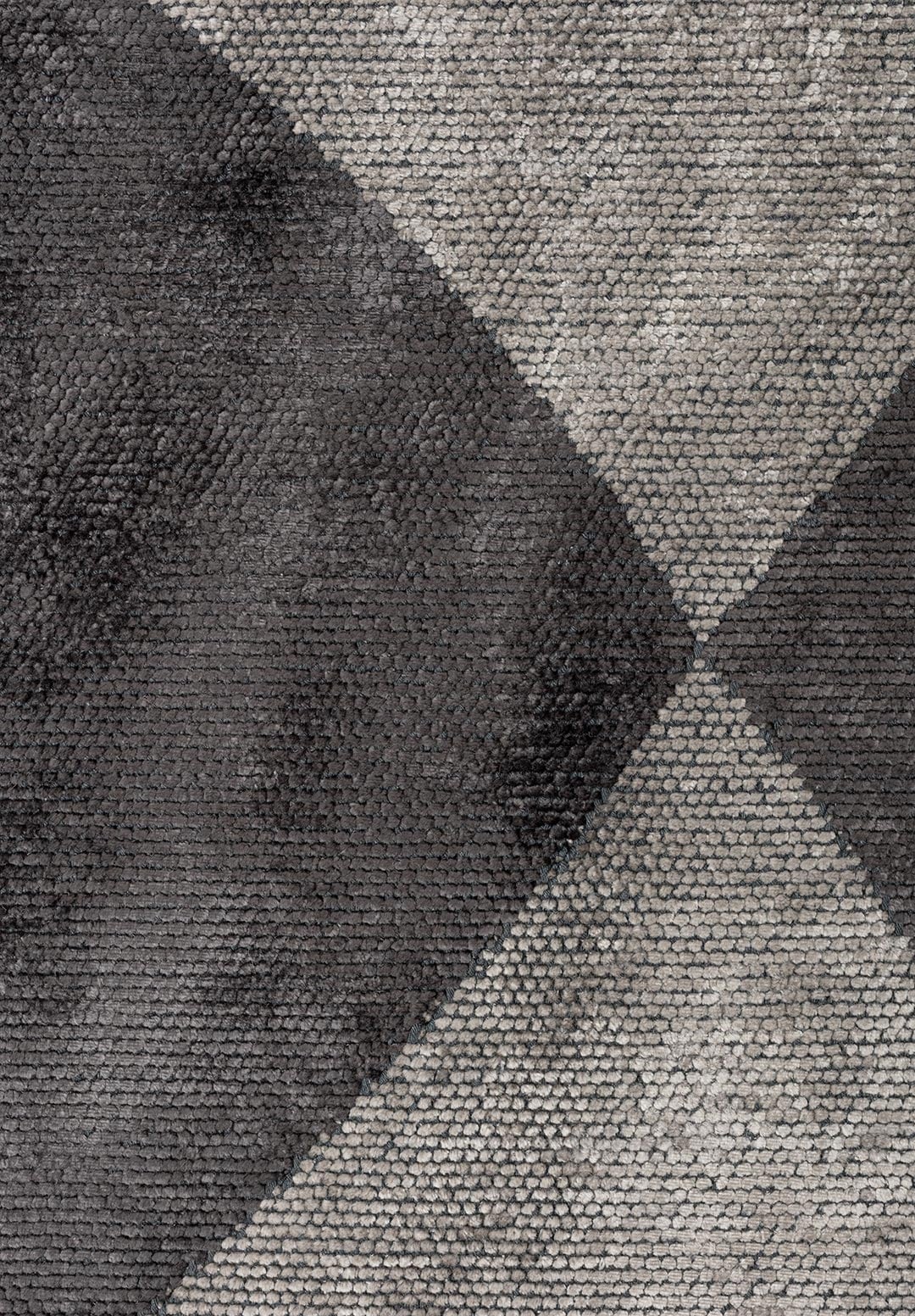 SWIRL CHARCOAL - CREAM RUG - 5