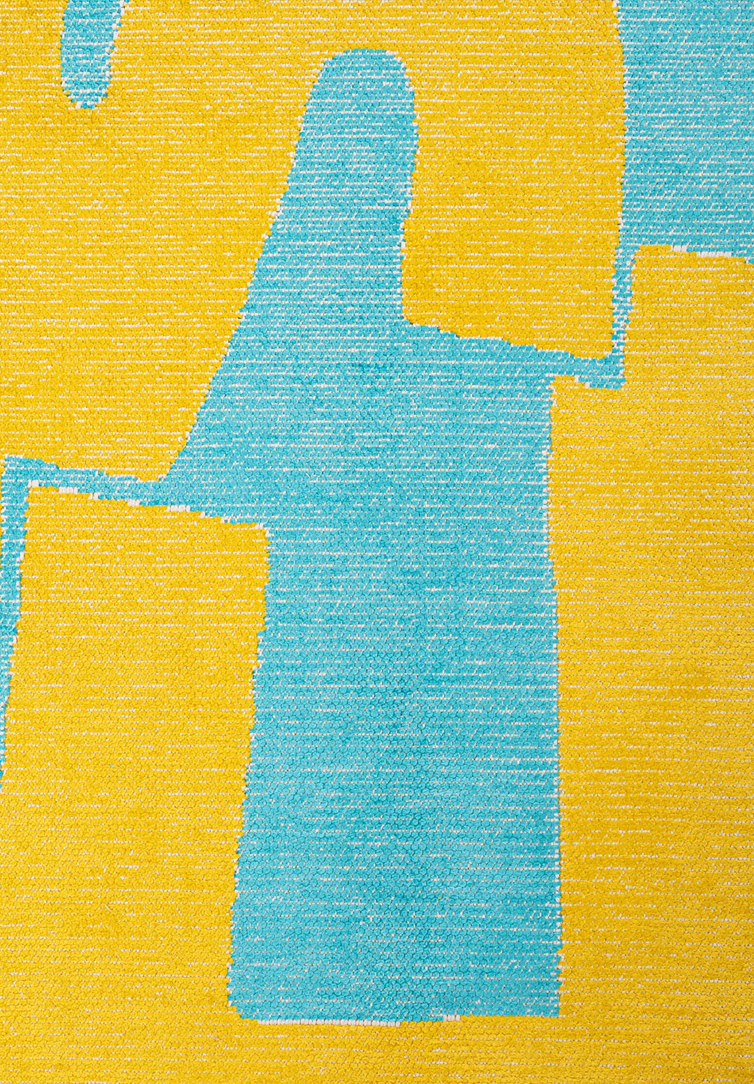 COCO YELLOW - TURQUOISE RUG - 5