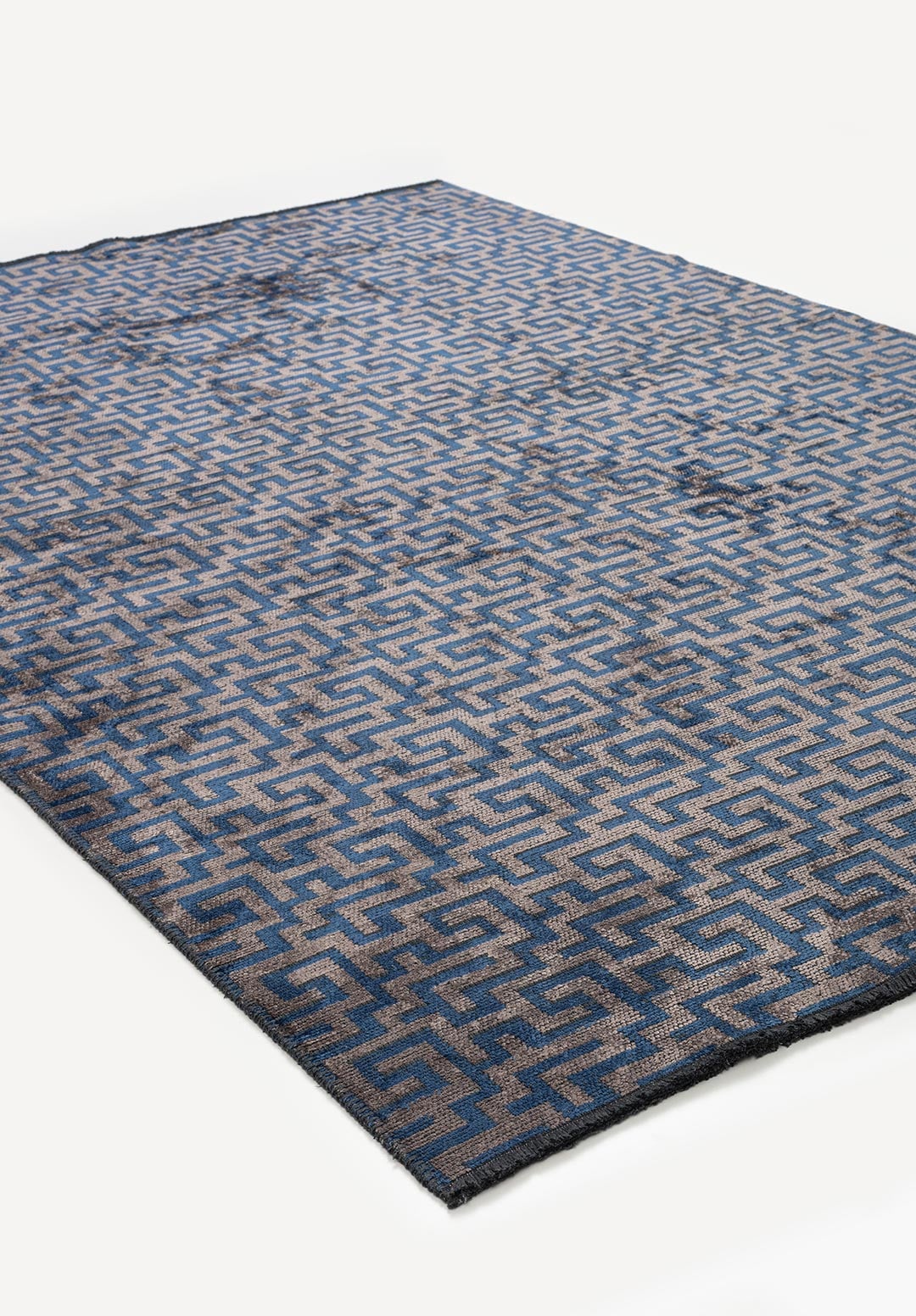 CATERPILLAR NAVY BLUE - DARK GREY RUG - 4
