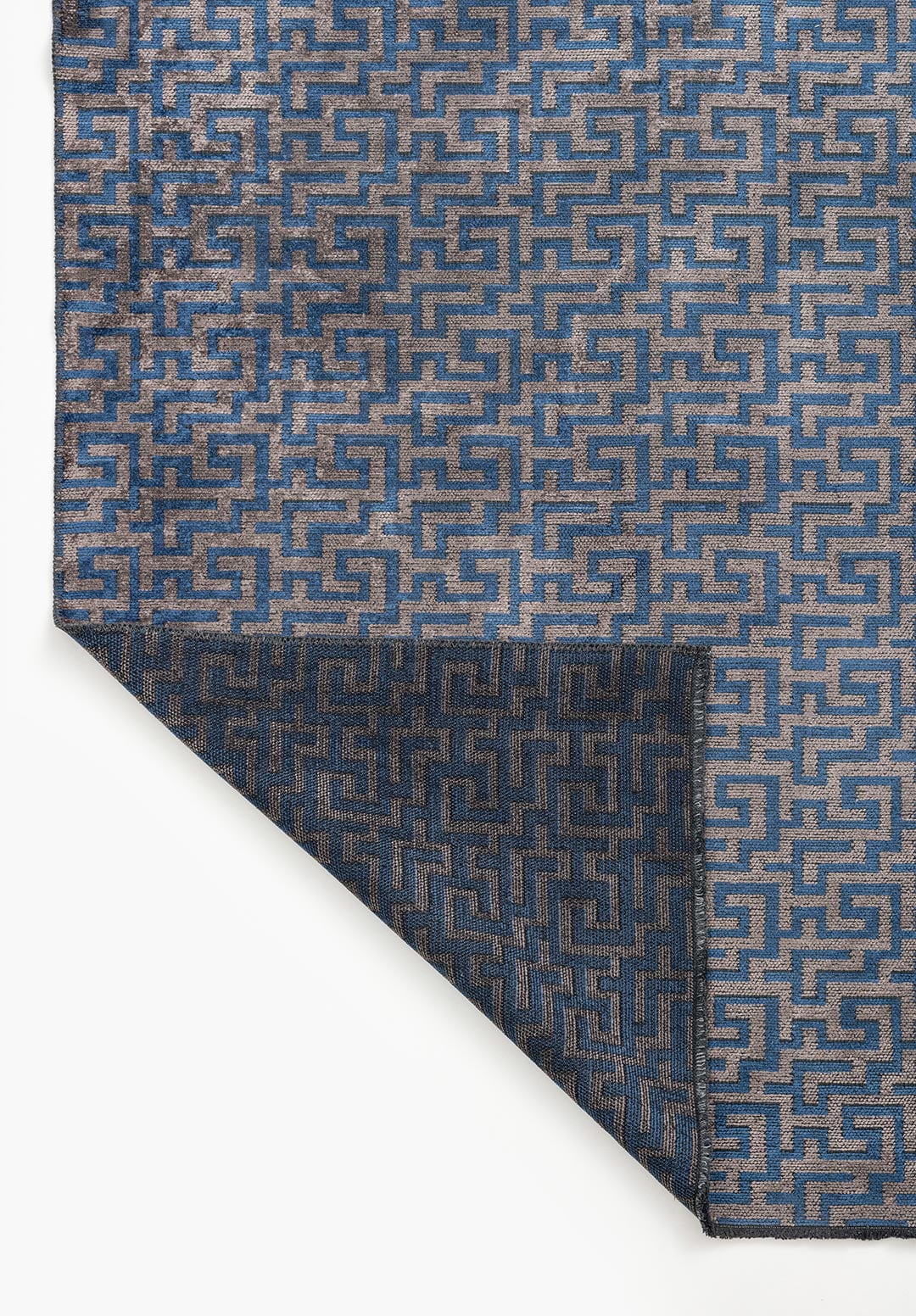 CATERPILLAR NAVY BLUE - DARK GREY RUG - 3