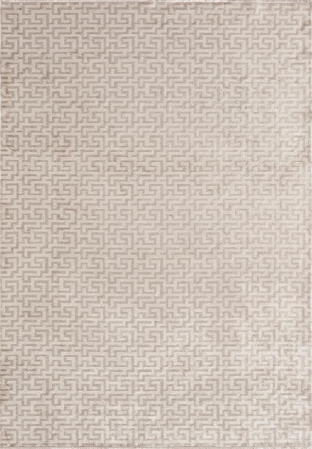 CATERPILLAR LIGHT GREY - ECRU RUG - 1