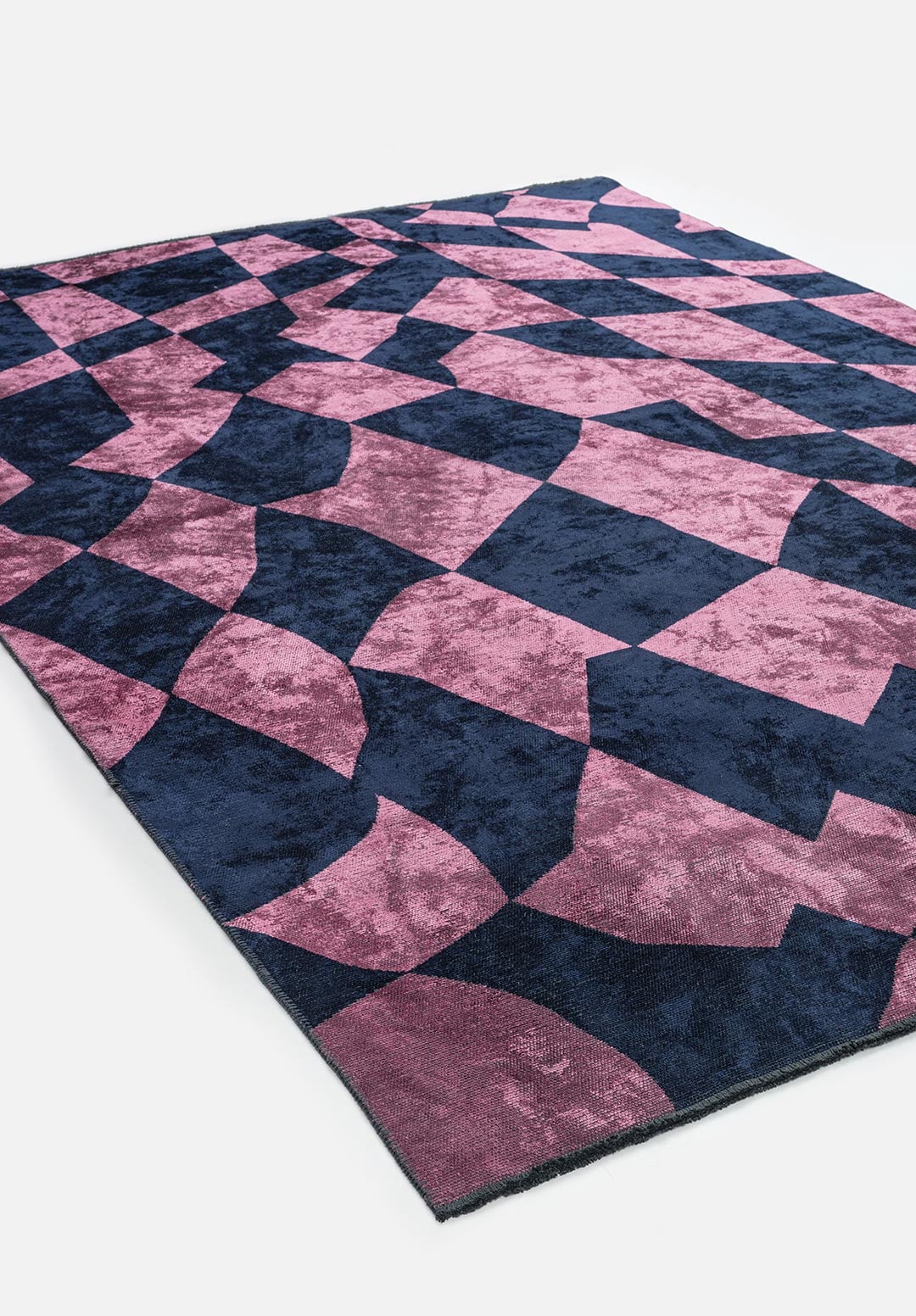 FLAG DARK NAVY - PINK RUG - 4