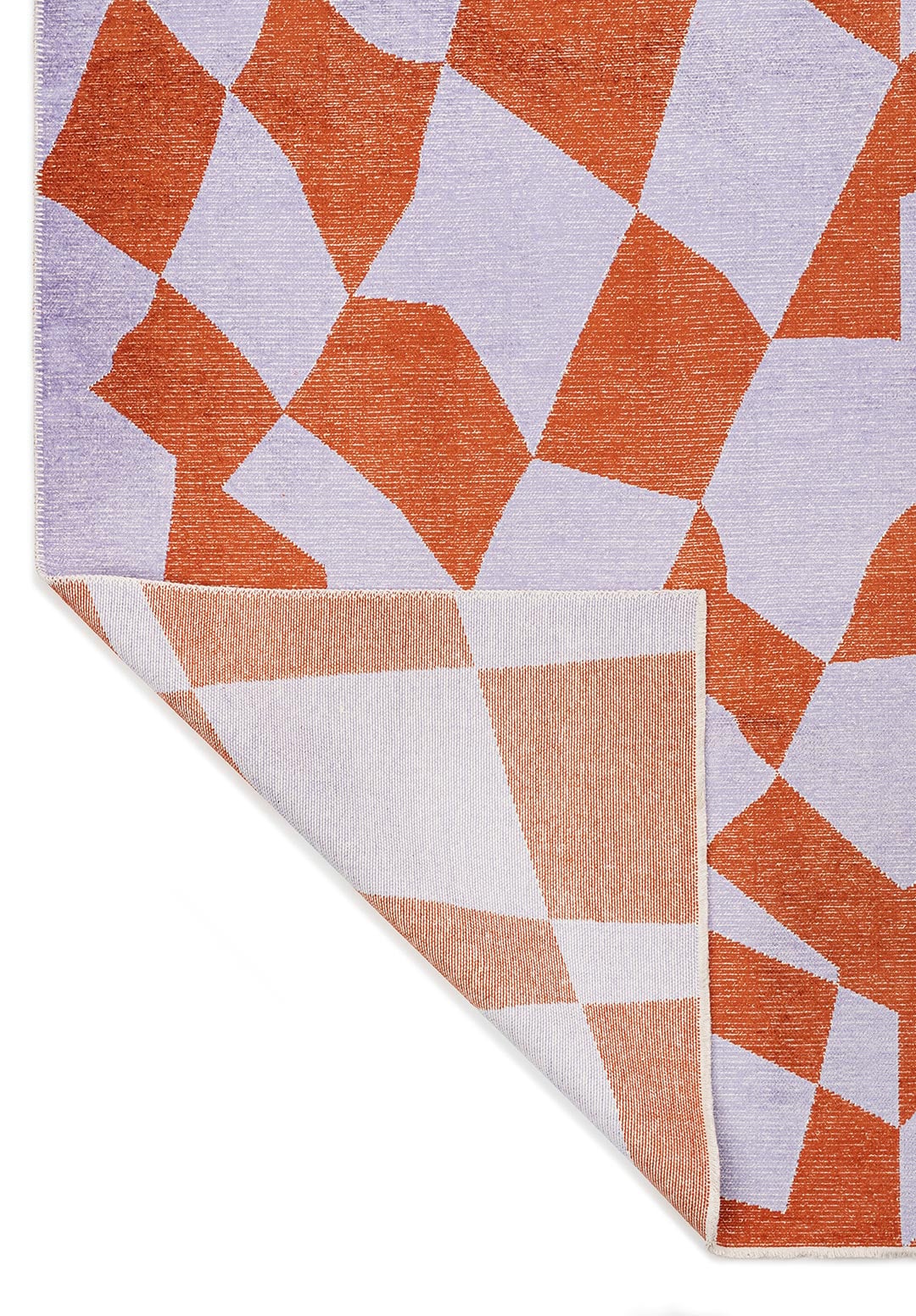 FLAG RUST - LILAC RUG - 3
