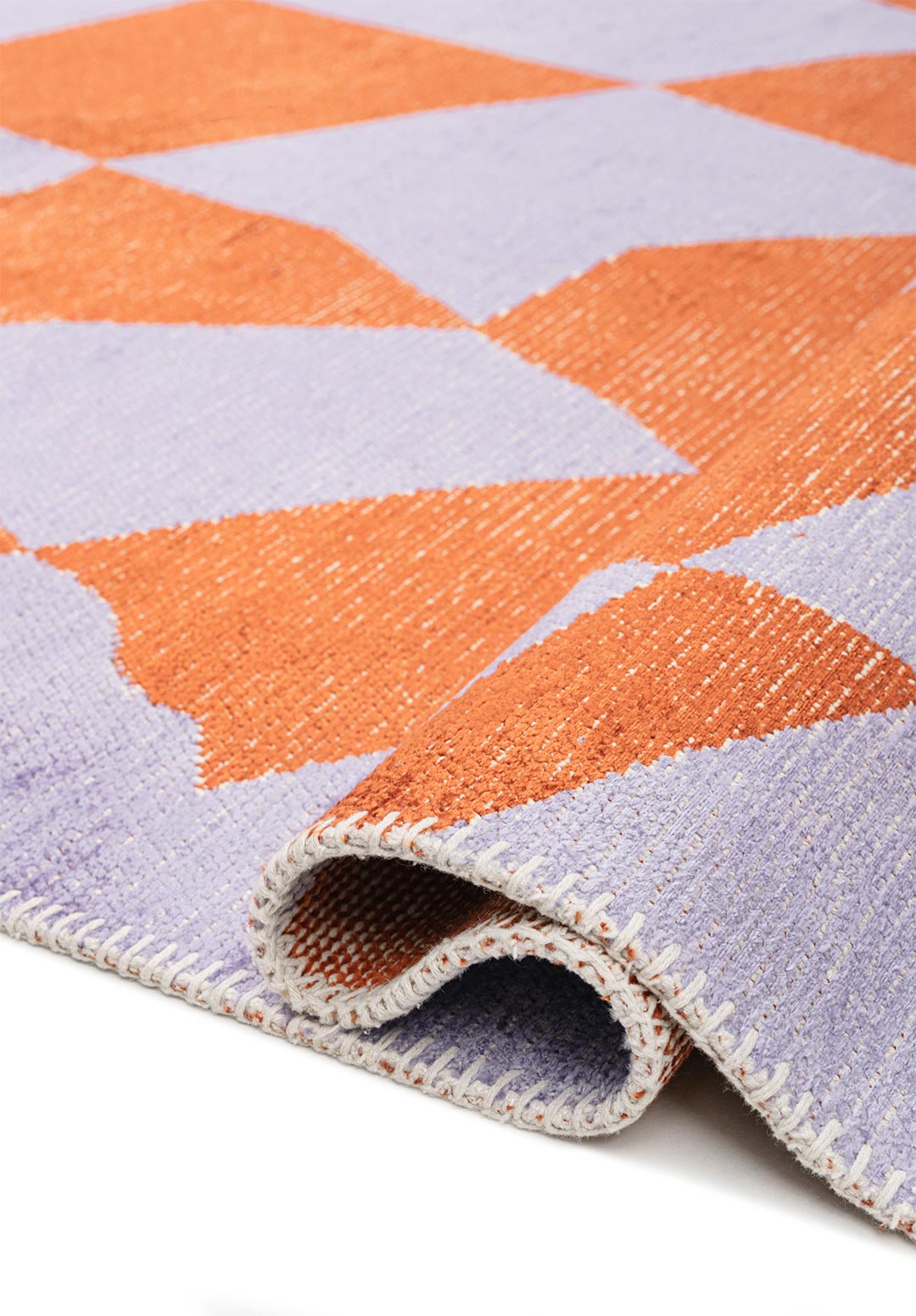 FLAG RUST - LILAC RUG - 2