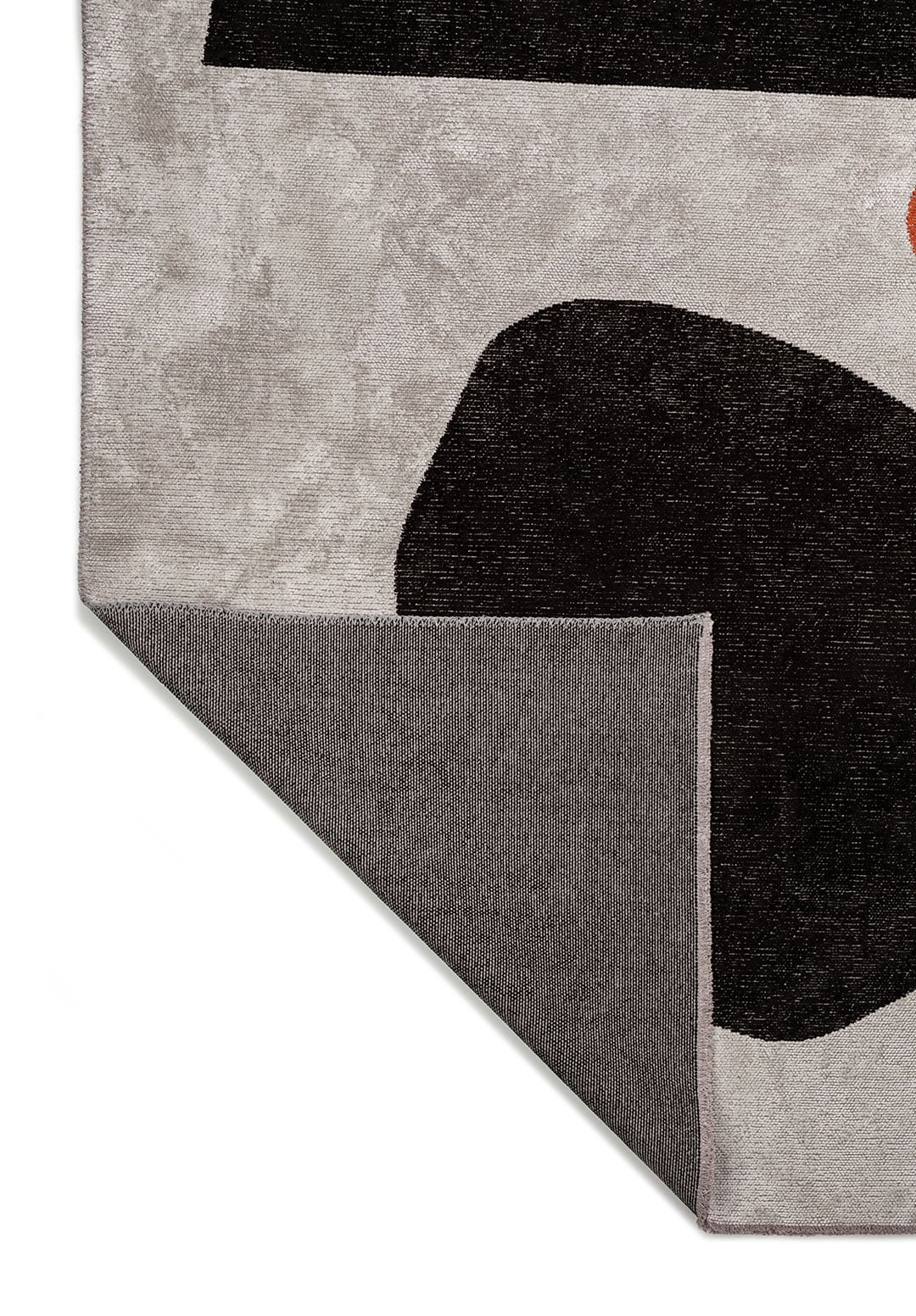 ROCK BLACK - RUST - BONE RUG - 3